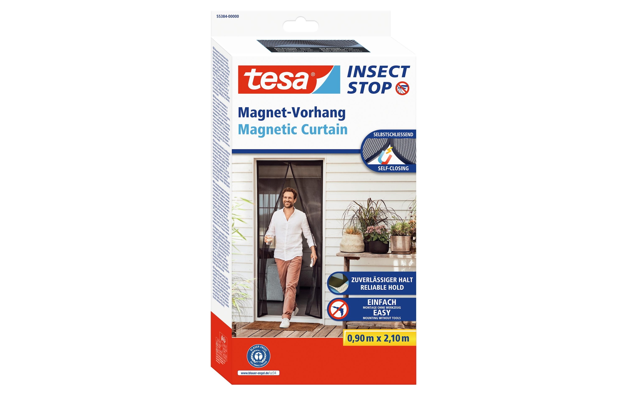 tesa Insektenschutz-Vorhang »Magnetvorhang«