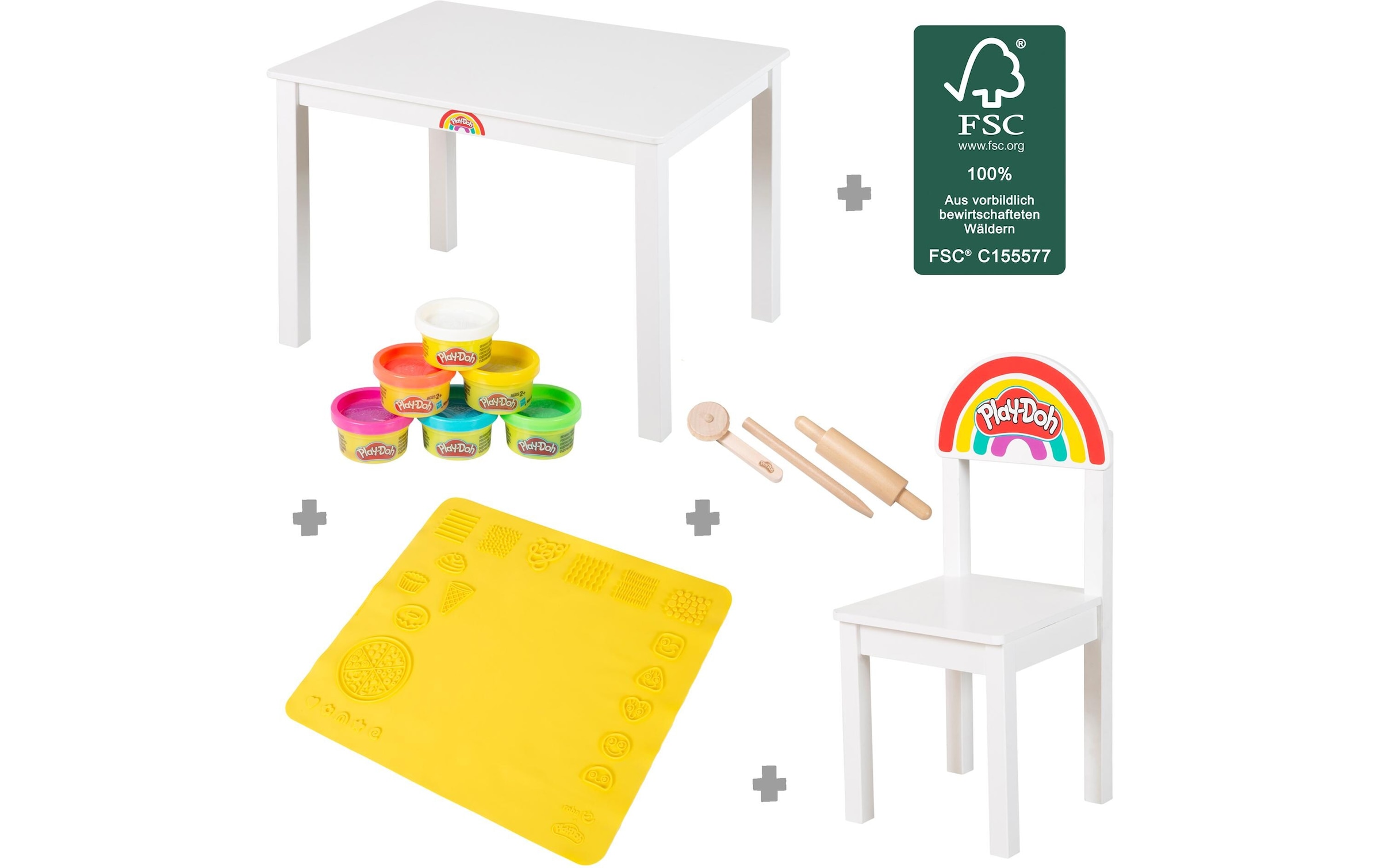roba® Kindersitzgruppe »Play-Doh Gelb;«