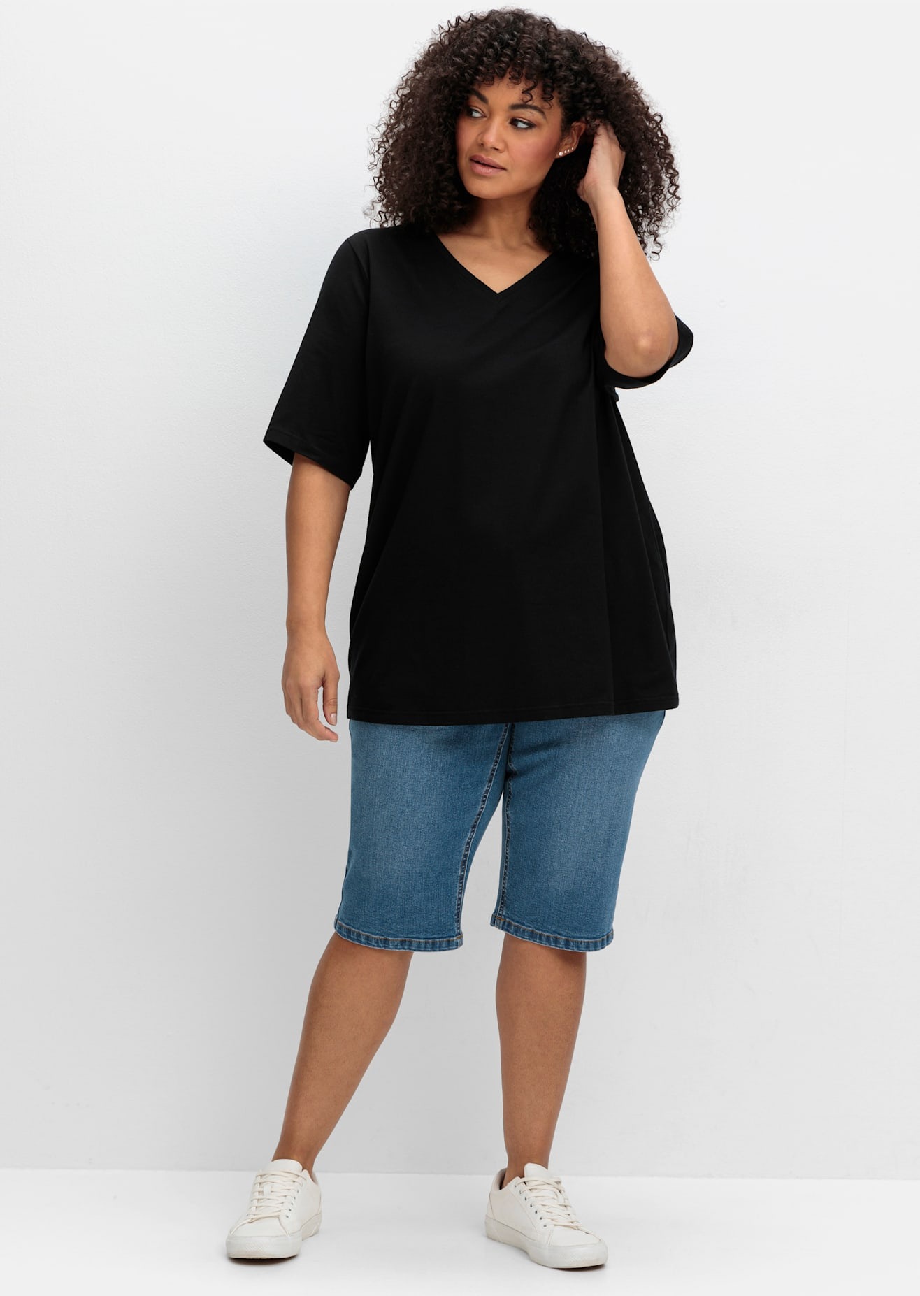 Sheego T-Shirt »T-Shirt« 1 Stk.