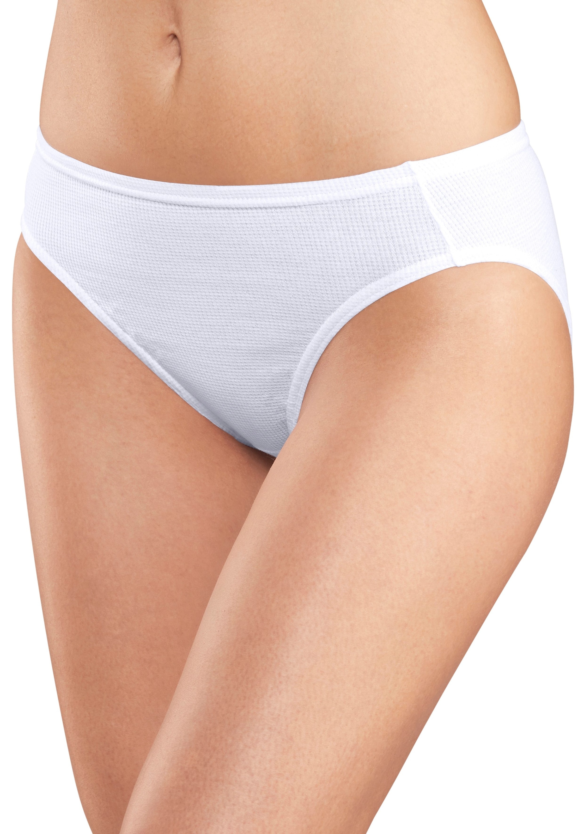 petite fleur Bikinislip, (5er-Pack), aus weicher Pikee-Qualität