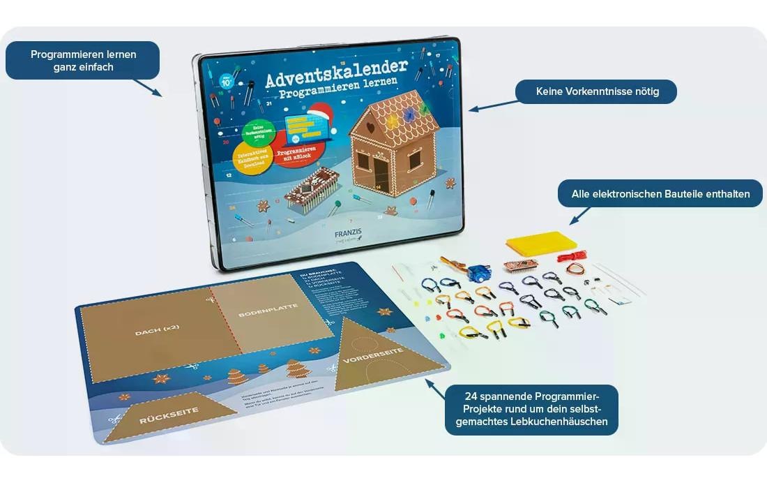 Franzis Adventskalender »Programmier«, ab 10 Jahren