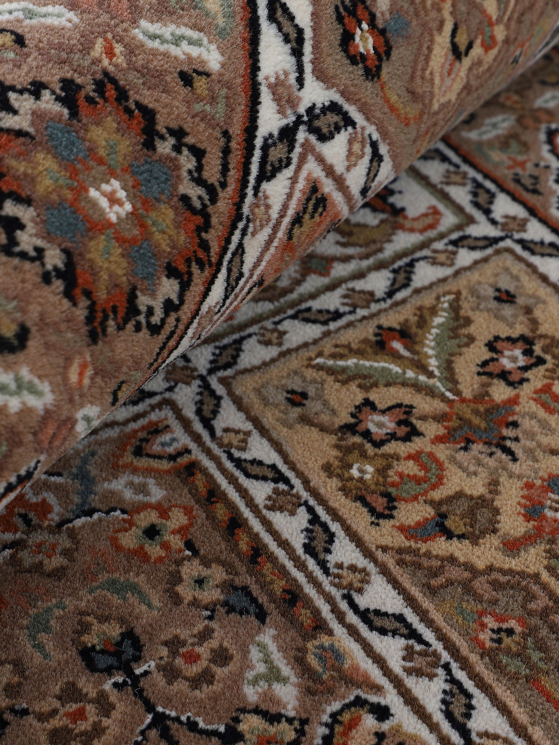 Woven Arts Orientteppich »Orientteppich Bakhtiar«, rechteckig, 15 mm Höhe, handgeknüpft, Wohnzimmer, reine Wolle