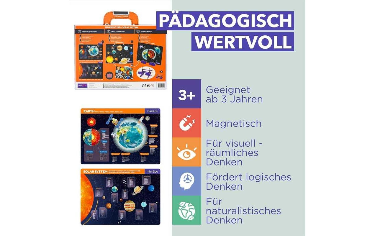 Spiel »mierEdu Magnet Pad – Sonnensystem«