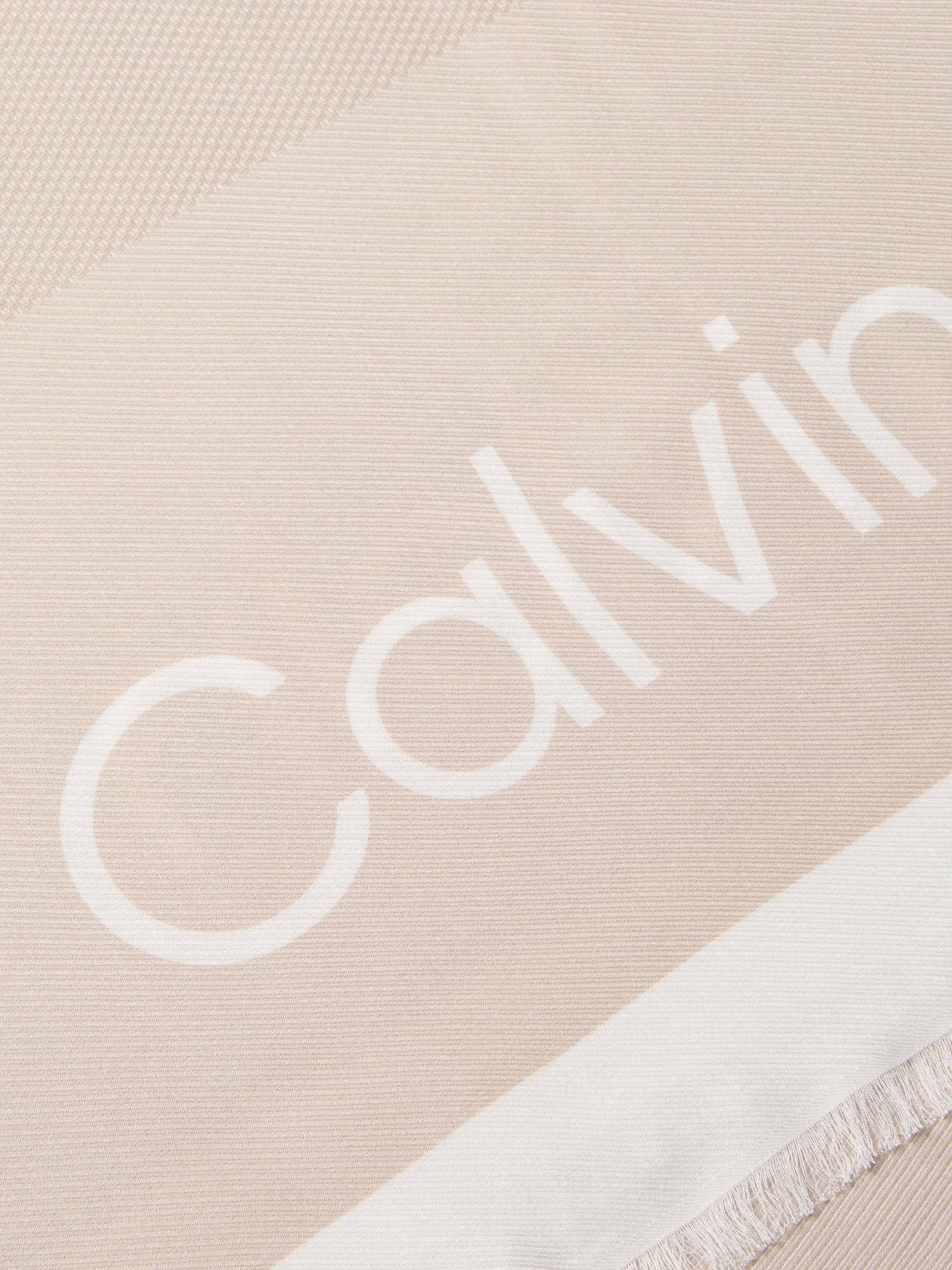 Calvin Klein Modeschal »BOLD LOGO CONTRAST SCARF«, mit Markenlogoprint
