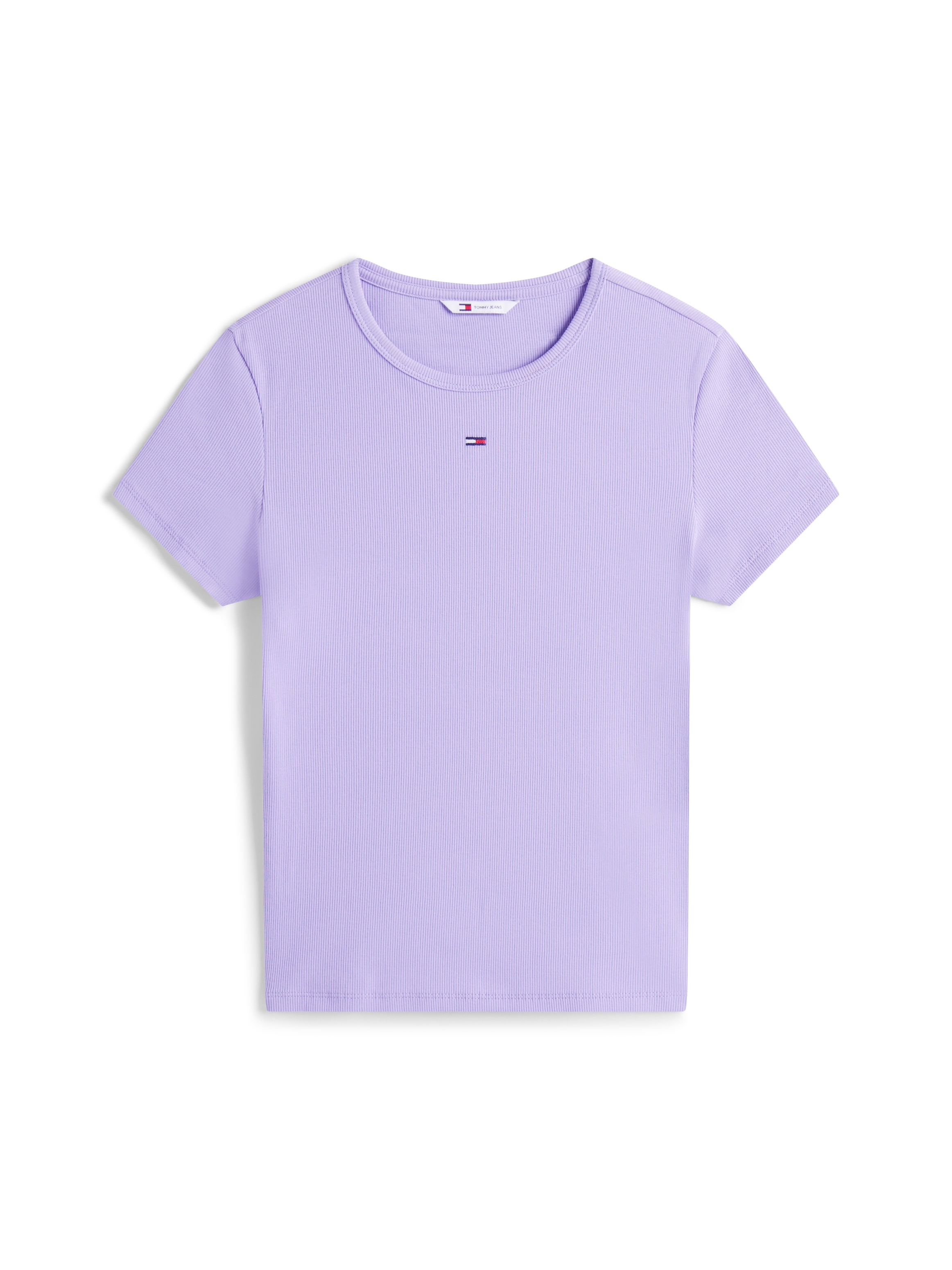 Tommy Jeans T-Shirt »TJW SLIM ESSENTIAL RIB SS«, mit gerippter Struktur