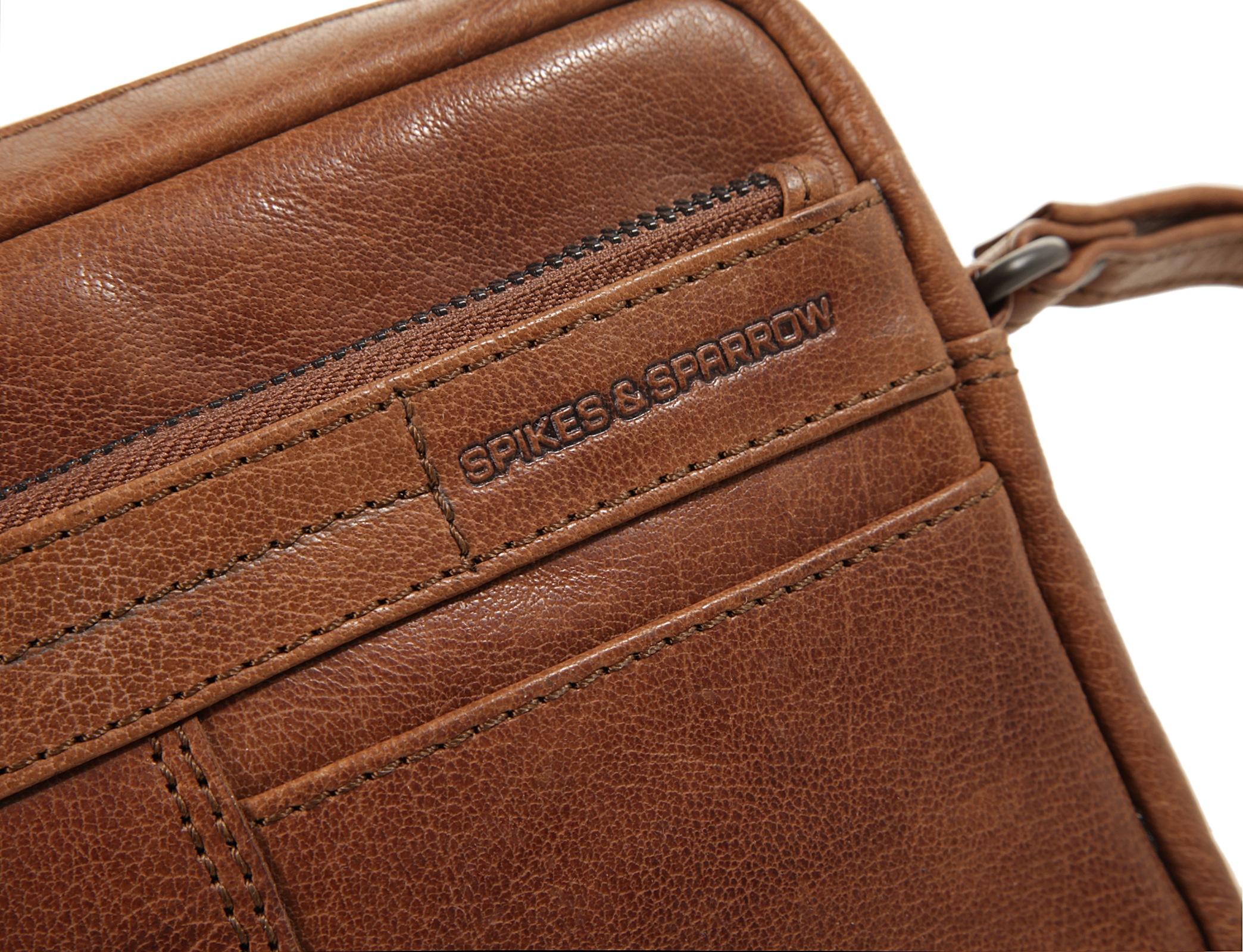 Spikes & Sparrow Handgelenktasche, echt Leder