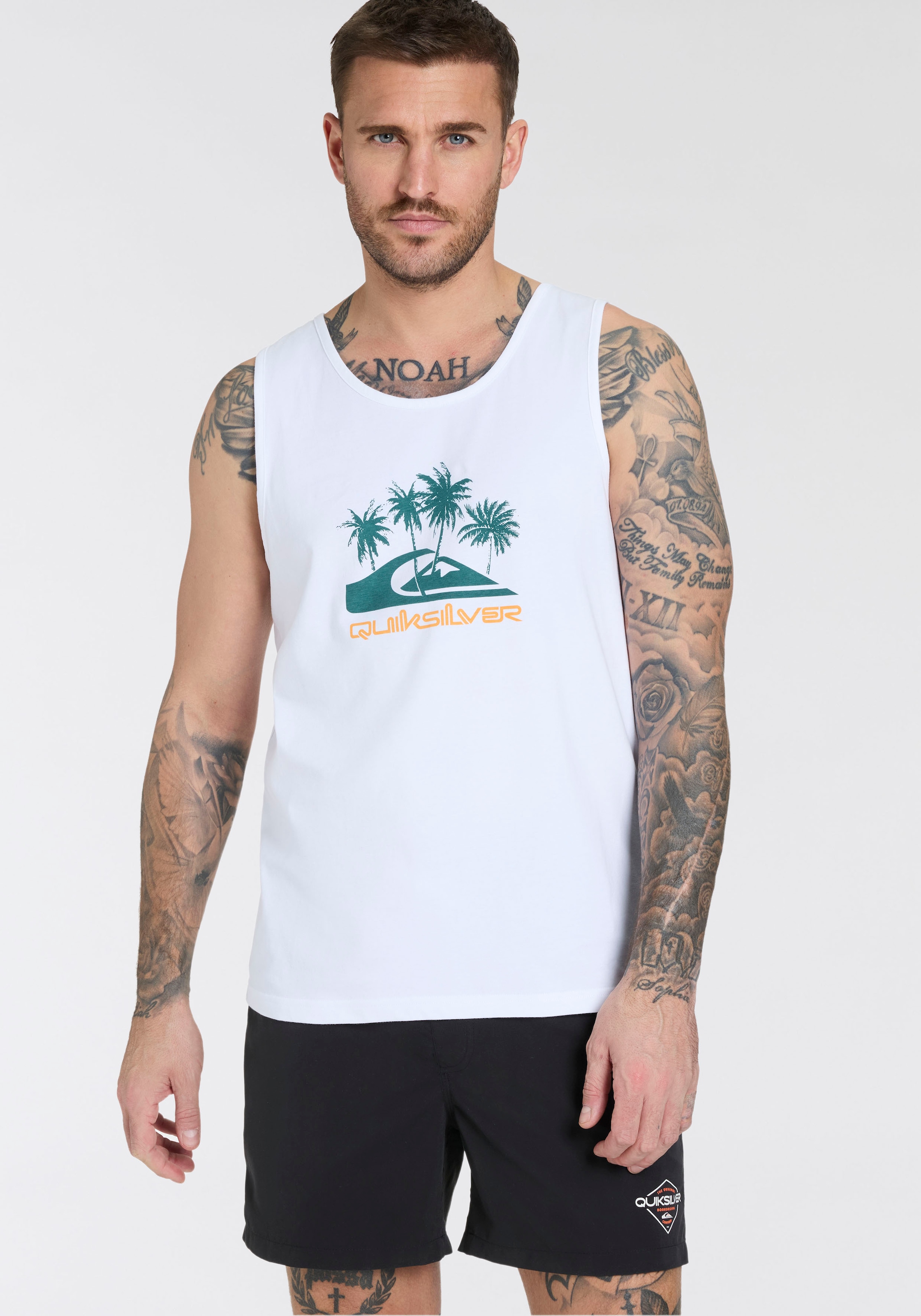 Quiksilver Tanktop »BAIKADAM CORPO TANK PACK YM«, (Packung, 2 tlg., 2er-Pack)