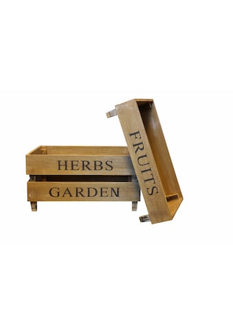Myflair Möbel & Accessoires Kiste »Fruit Herbs Garden«, (Set, 3) kaufen
