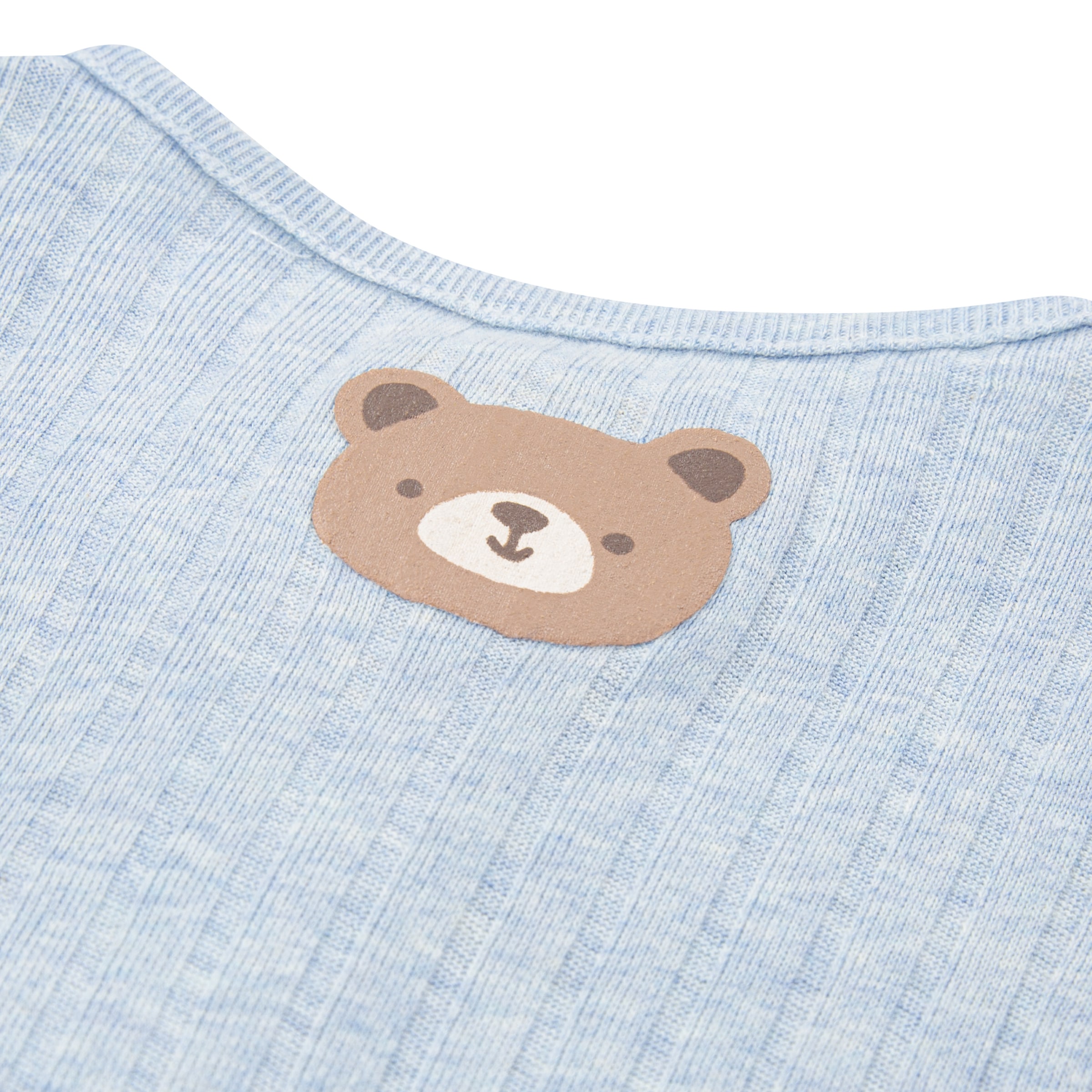 HUGGIES babywear Strampler »HUGB FOOTED COVERALL«, mit Bärchenprint