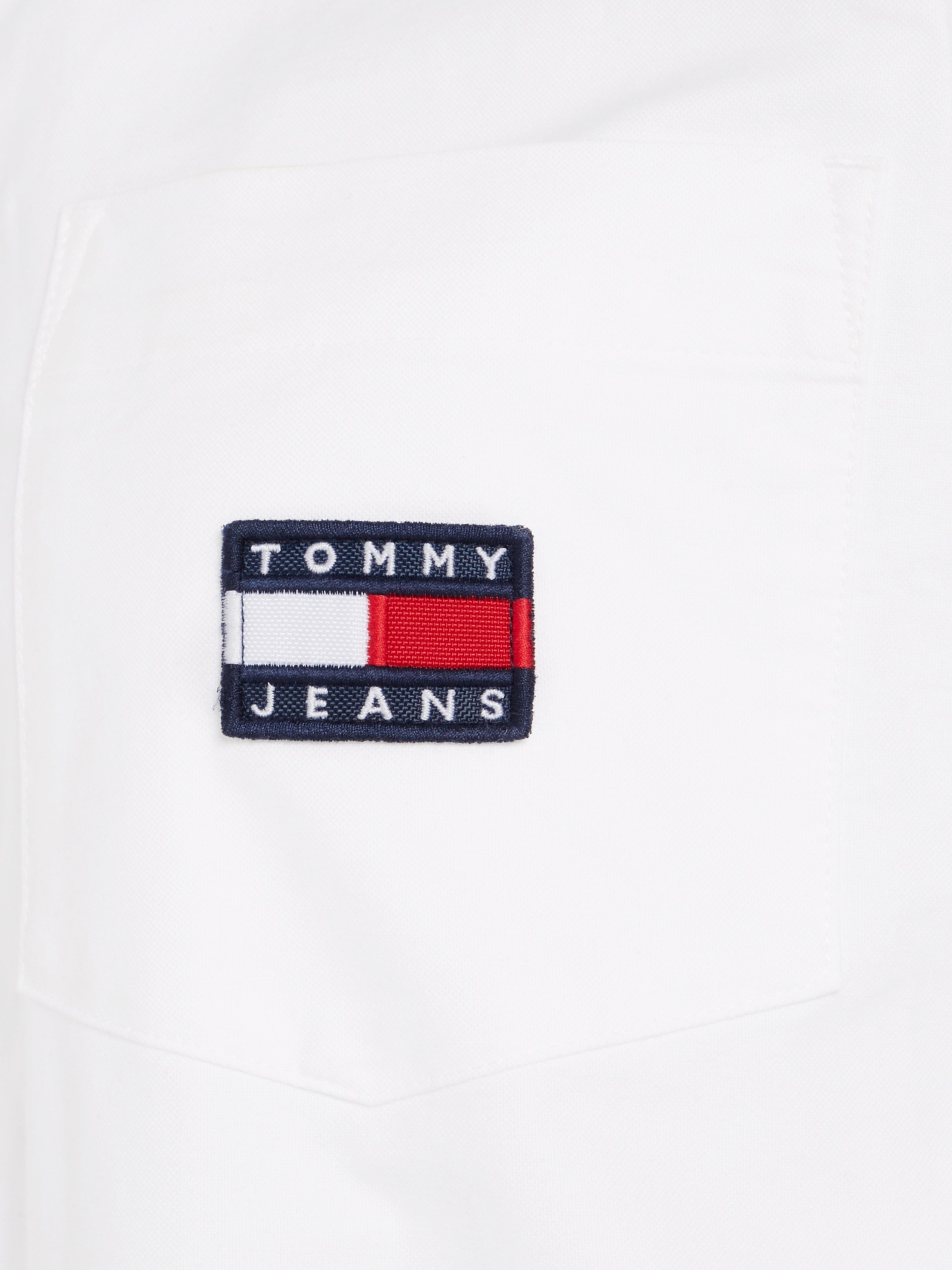 Tommy Jeans Hemdbluse »TJW BADGE BOYFRIEND SHIRT«, mit Tommy Jeans Logo- Badge online bestellen bei Jelmoli-Versand Schweiz