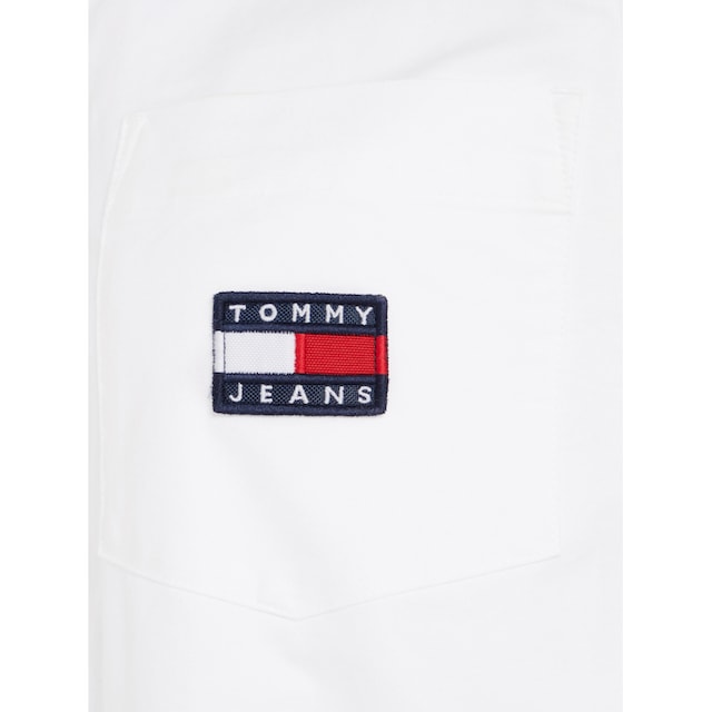 Tommy Jeans Hemdbluse »TJW BADGE BOYFRIEND SHIRT«, mit Tommy Jeans Logo- Badge online bestellen bei Jelmoli-Versand Schweiz