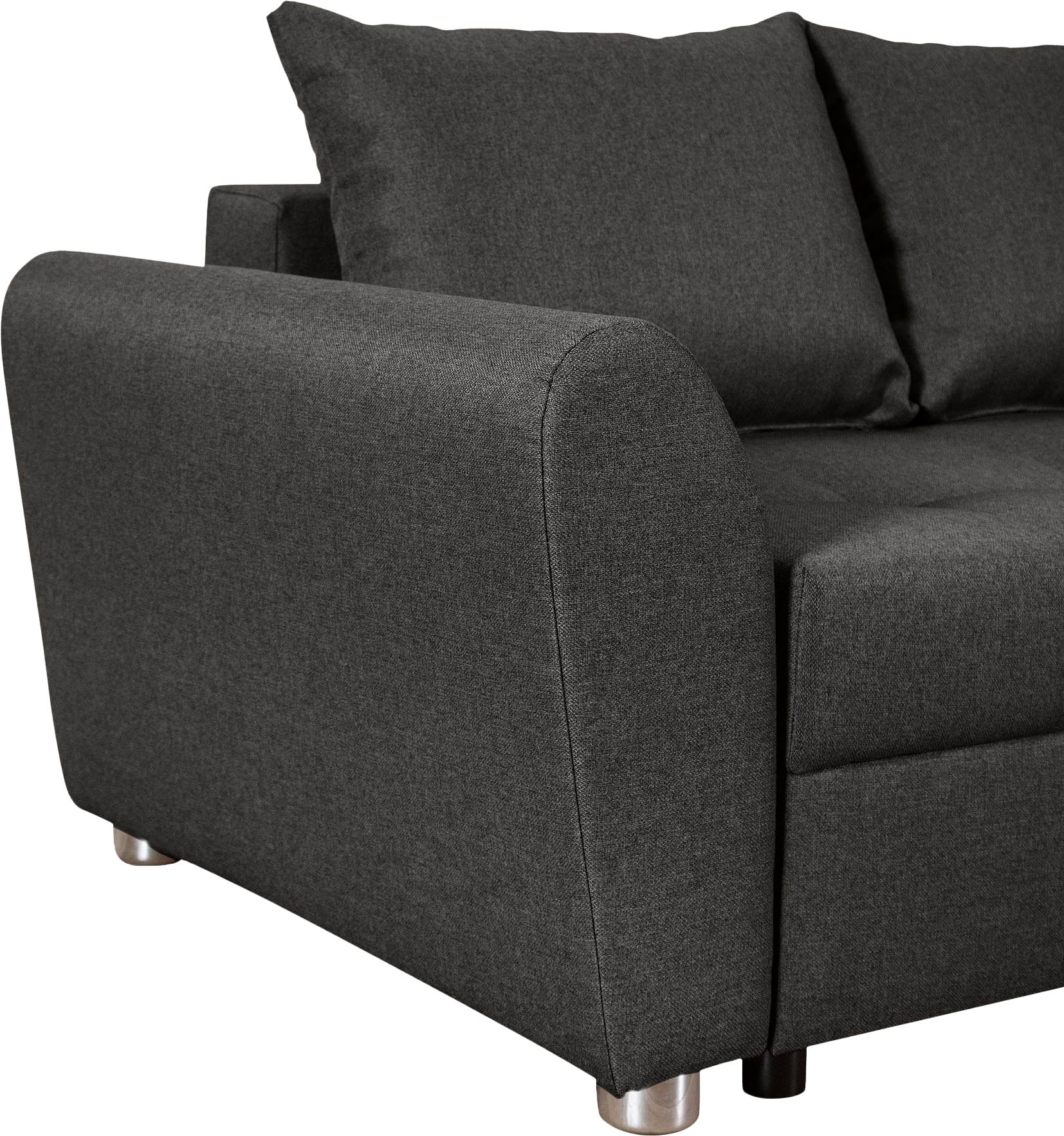 COLLECTION AB Ecksofa »JANA XL-Sofa L-Form«, inkl. Bettfunktion, Bettkasten und Bonnelfederkern