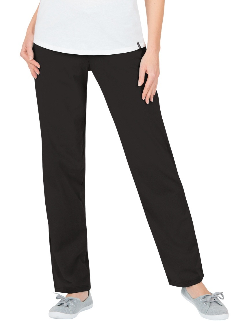 Trigema Jerseyhose »TRIGEMA Hüfthose DELUXE Baumwolle«