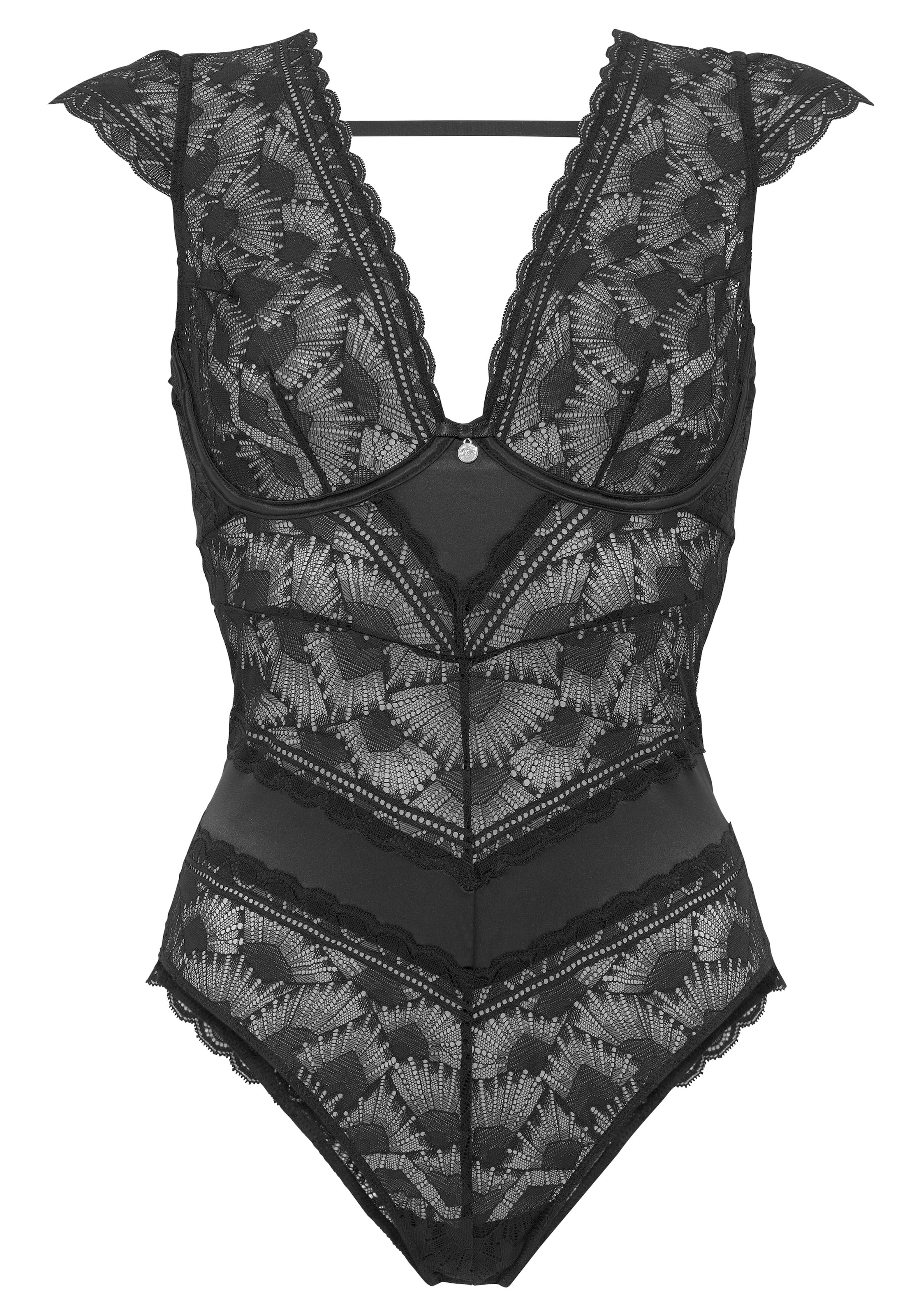s.Oliver Body »Adèle«, aus dezent transparenter, floraler Spitze, sexy Dessous kaufen