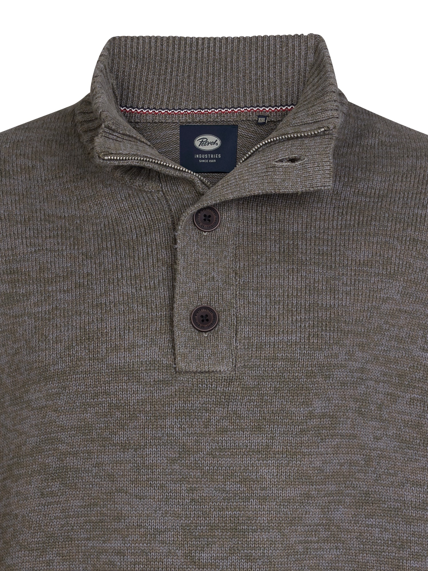Petrol Industries Strickpullover, mit Rippbündchen