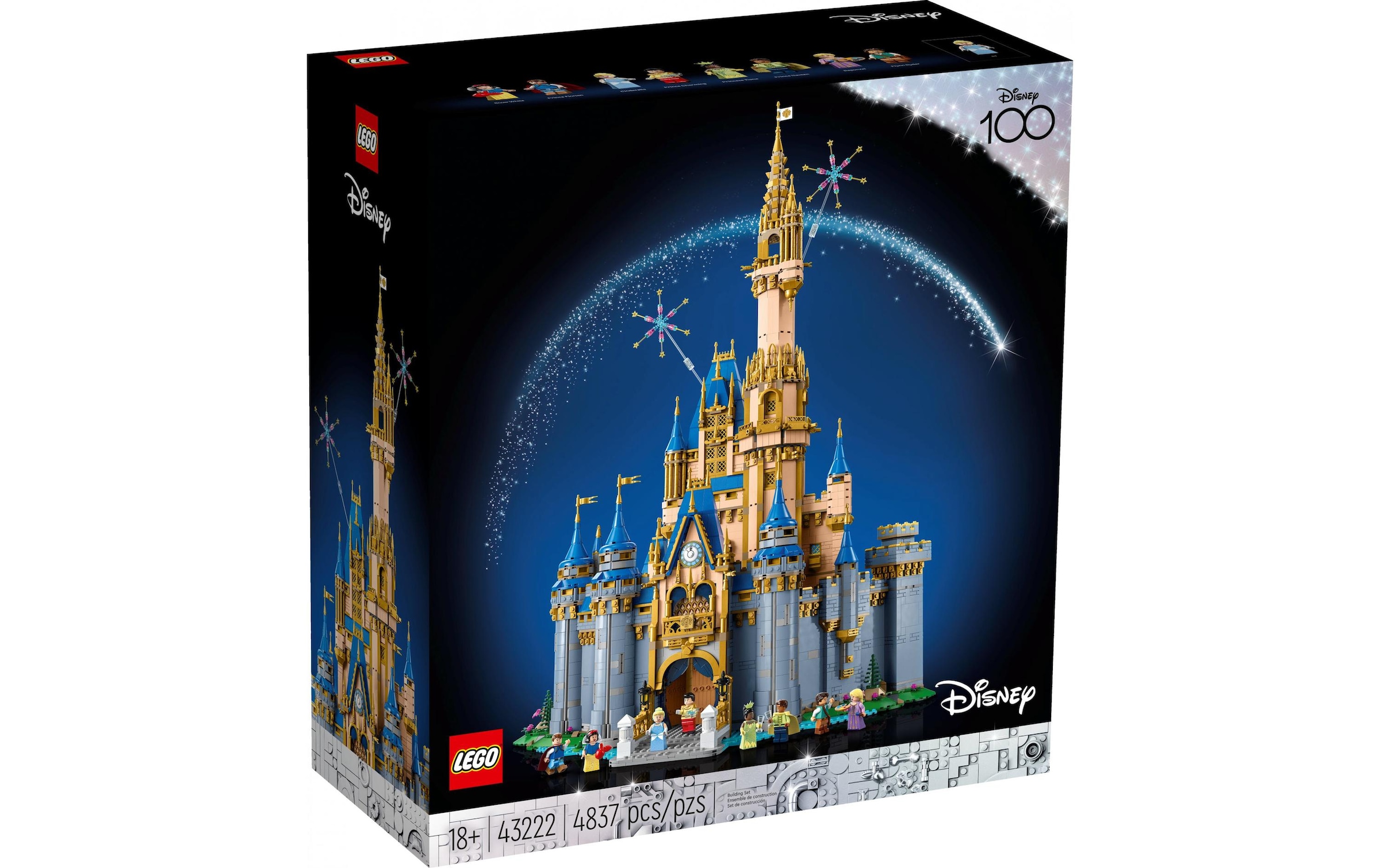 Spielbausteine »Disney Schloss 43222«, (4837 St.)