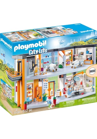 Playmobil® Konstruktions-Spielset »Grosses Krankenhaus mit Einrichtung (70190), City... kaufen