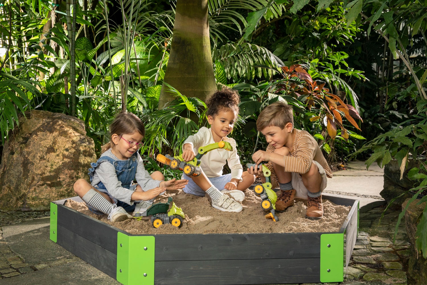 BIG Spielzeug-Bagger »Power Worker Mini Dino T-Rex«, Made in Germany