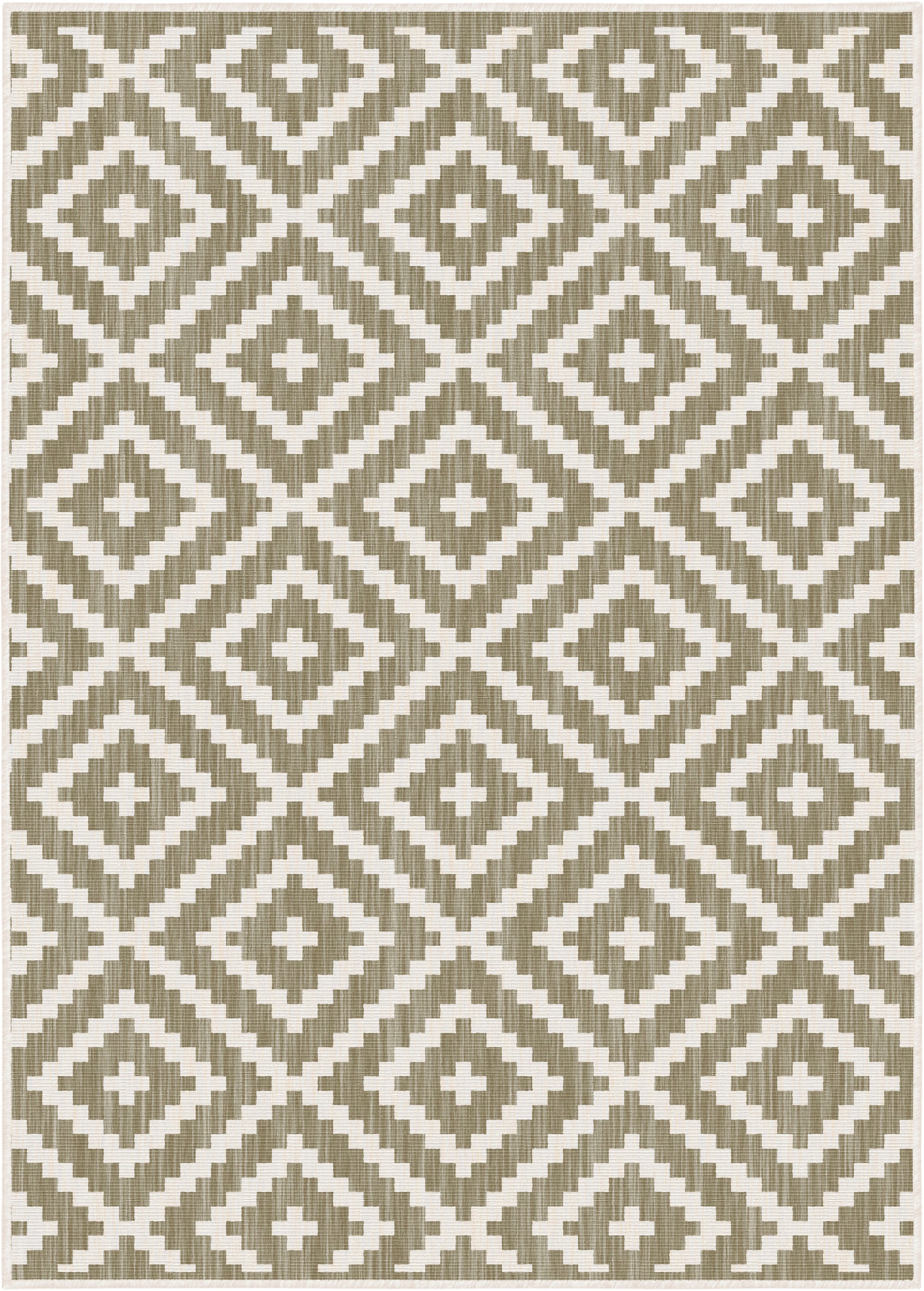 my home Teppich »Ronda Wendeteppich«, rechteckig, 5 mm Höhe, Sisal-Optik, Flachgewebe, In- und Outdoor, geometrisches Boho Design