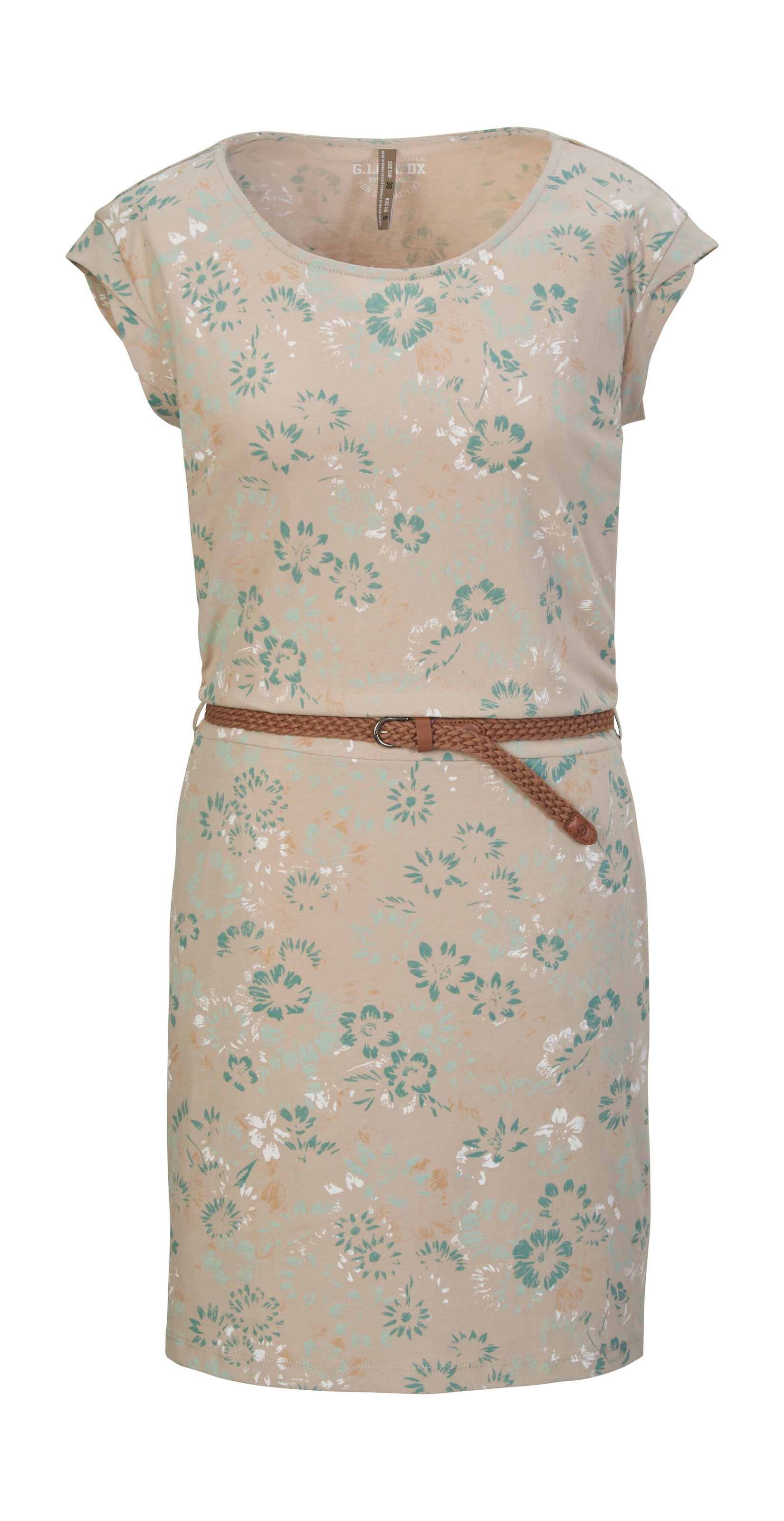 G.I.G.A. DX by killtec Sommerkleid »GS 43 WMN DRSS« Kleid mit floralem Print, Bindegürtel, 100% Baumwolle