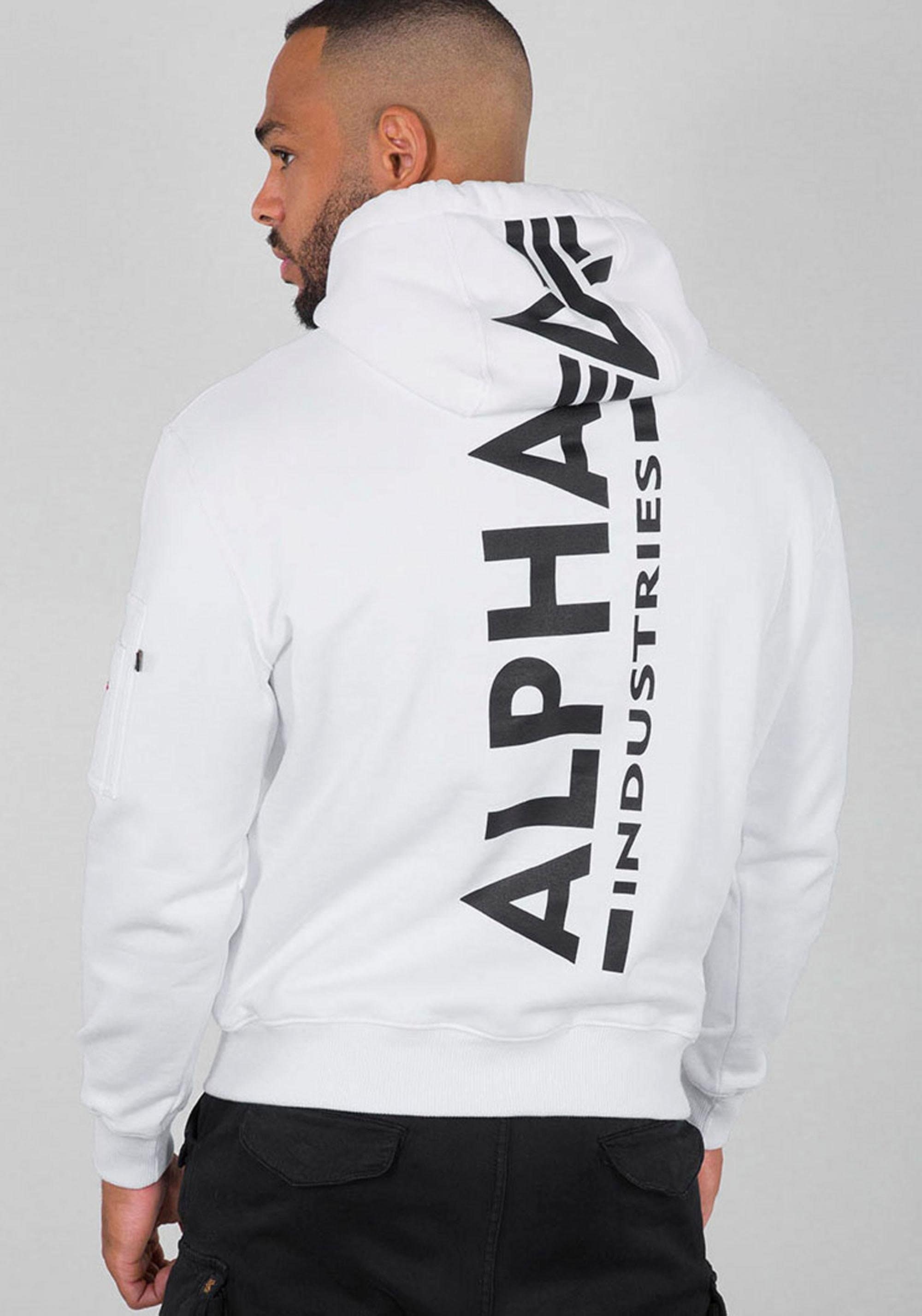 Alpha Industries Kapuzensweatshirt »BACK PRINT HOODY«