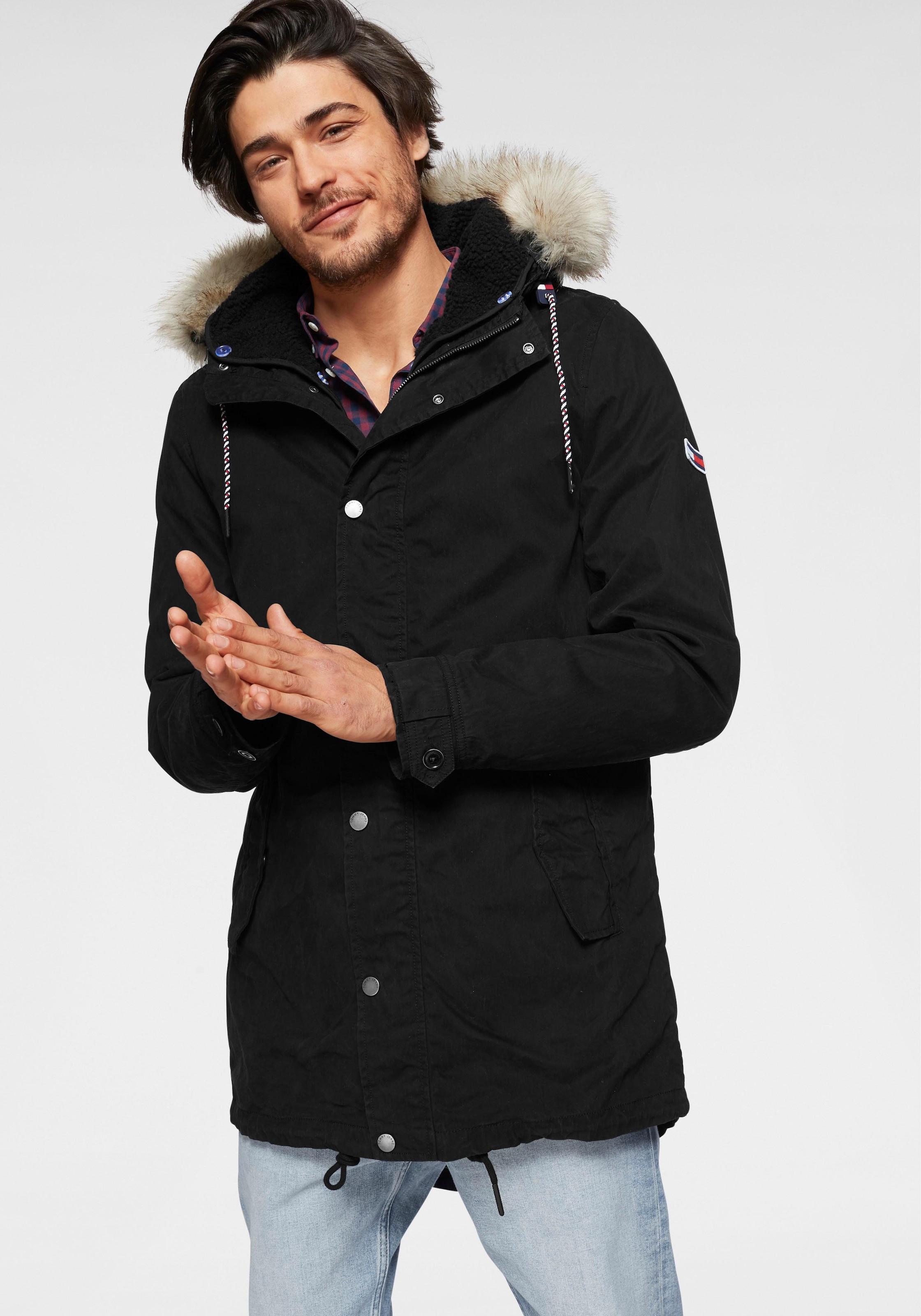 Tommy Jeans Parka TJM COTTON LINED PARKA mit Kapuze online