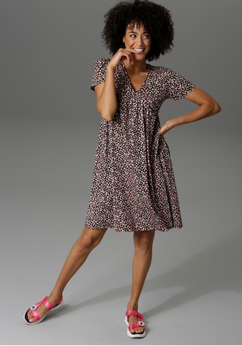Aniston CASUAL Sommerkleid, im Millefleurs oder grossflächigen Blumendruck - schick... kaufen