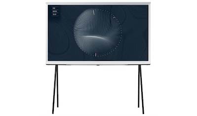 LED-Fernseher »Samsung TV The Serif 4.0 QE43LS01BA, 43" Cloud White«, 108 cm/43 Zoll