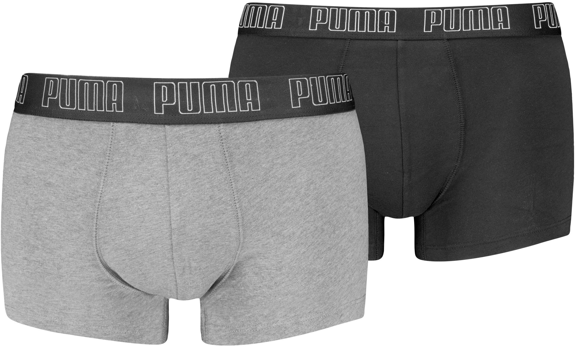 PUMA Boxer »Everyday Hipster« Packung, 2er-Pack, ohne Eingriff, Logobund