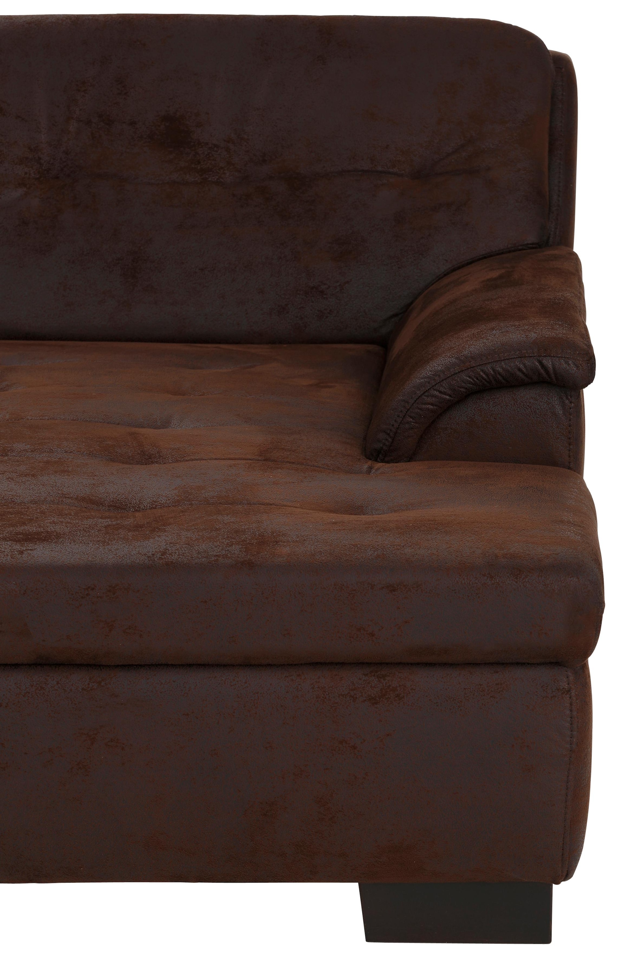 Home affaire Wohnlandschaft »Bergen zeitlos und elegant, U-Form«, wahlweise mit Bettfunktion