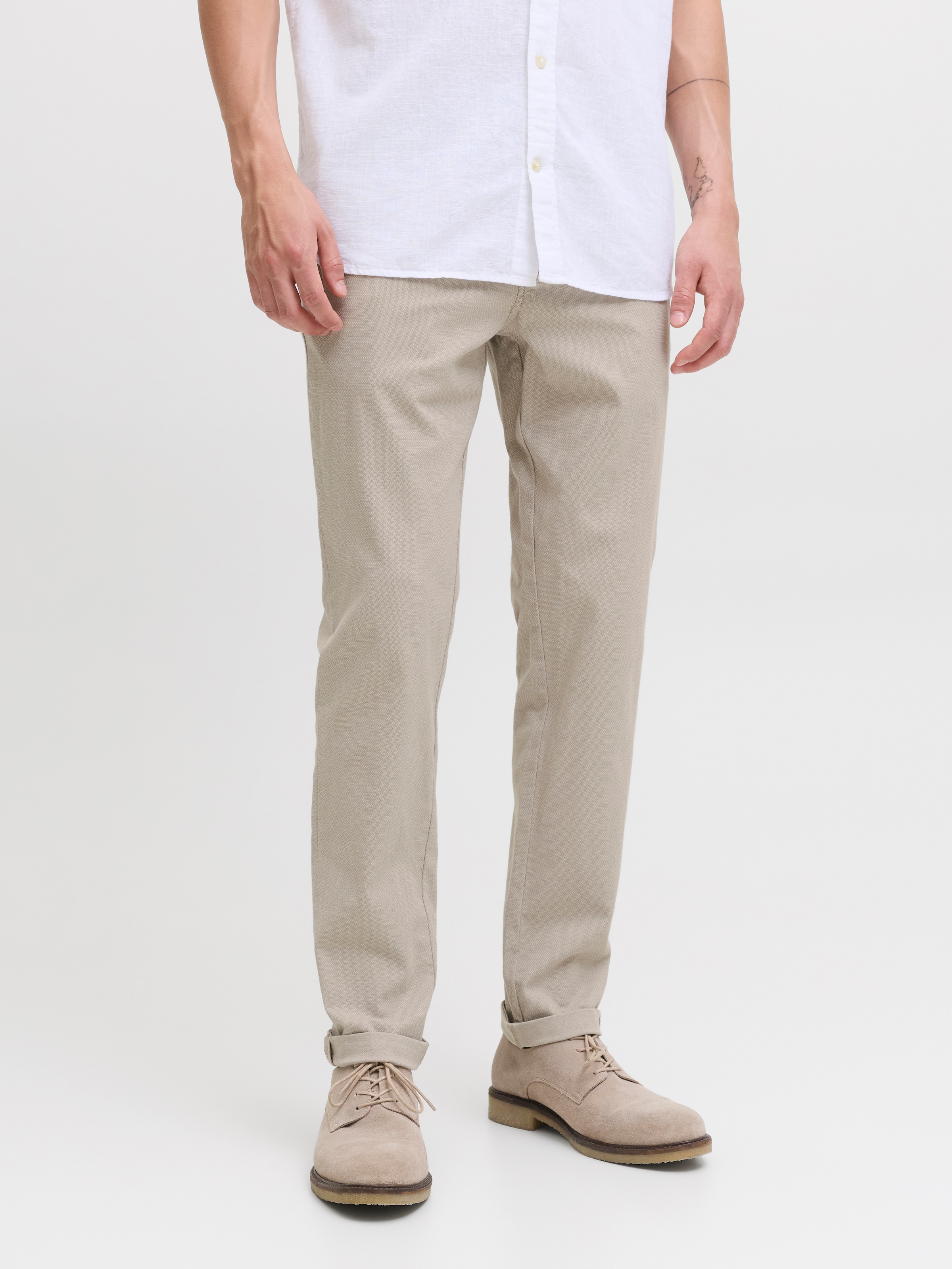Jack & Jones Chinos "JPSTMARCO JJFURY ANA" Baumwollmischung, slim fit