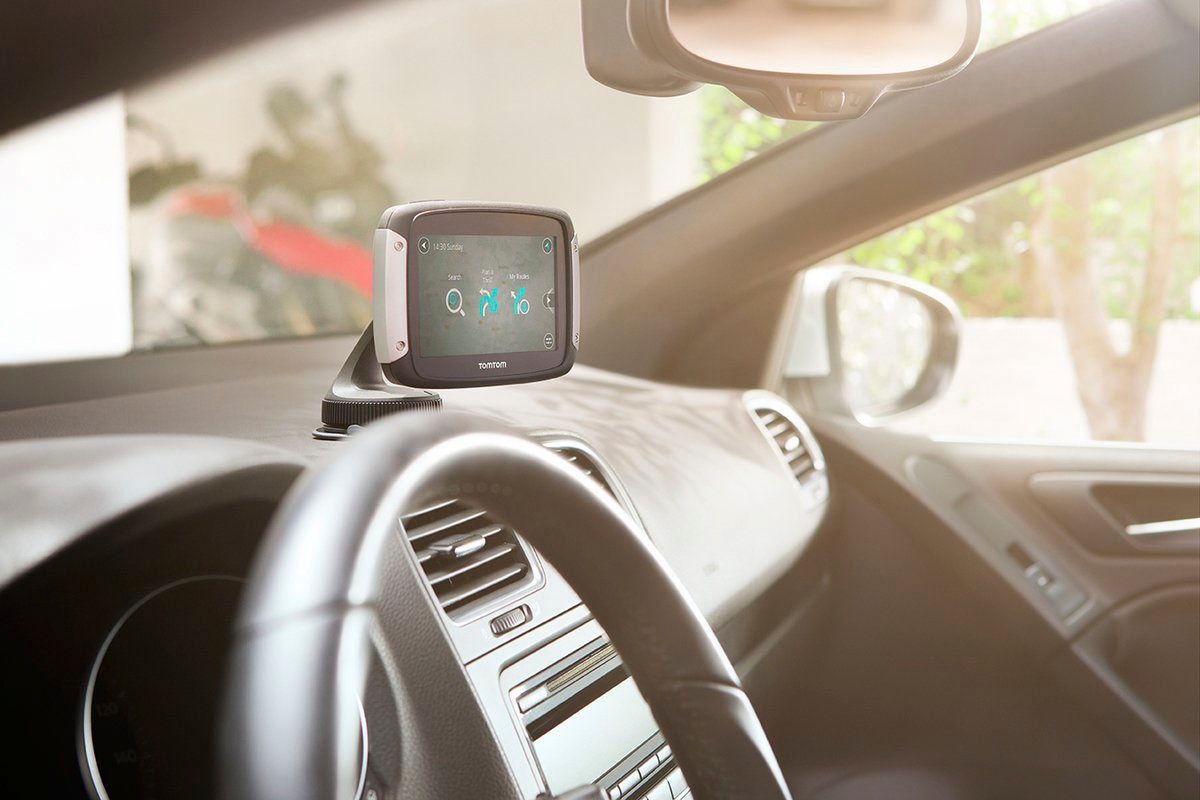 TomTom Navigationsgeräte-Halterung »Autohalterung mit Ladefunktion für RIDER 40/400«