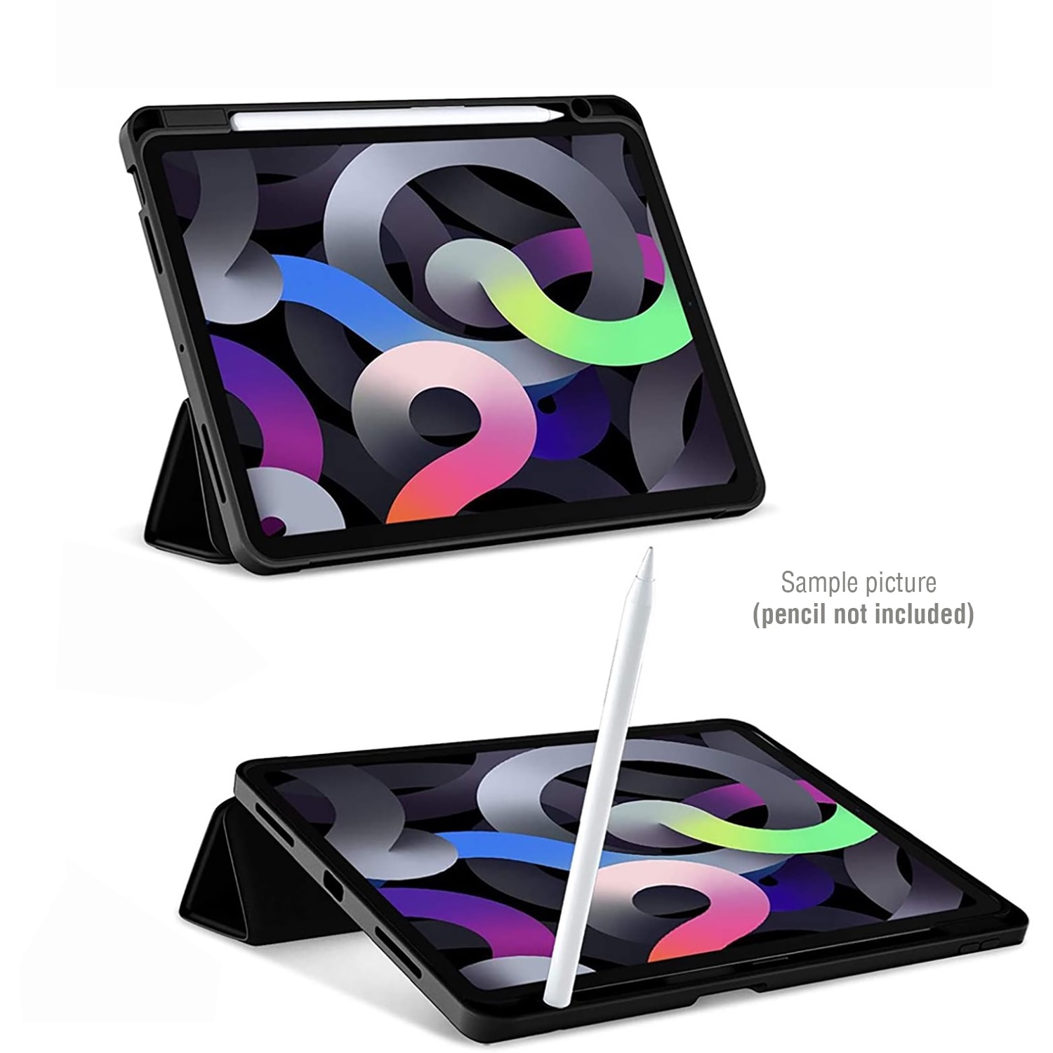 4smarts Tablet-Hülle »Folio Case Basic für Apple iPad 11" (2025)/10.9" (10.Gen)«, iPad 11" (2025)-iPad 10.9" (10. Gen.), Backcover, Schutzhülle, Tabletschutzhülle, Case, Schutzcase, stossfest