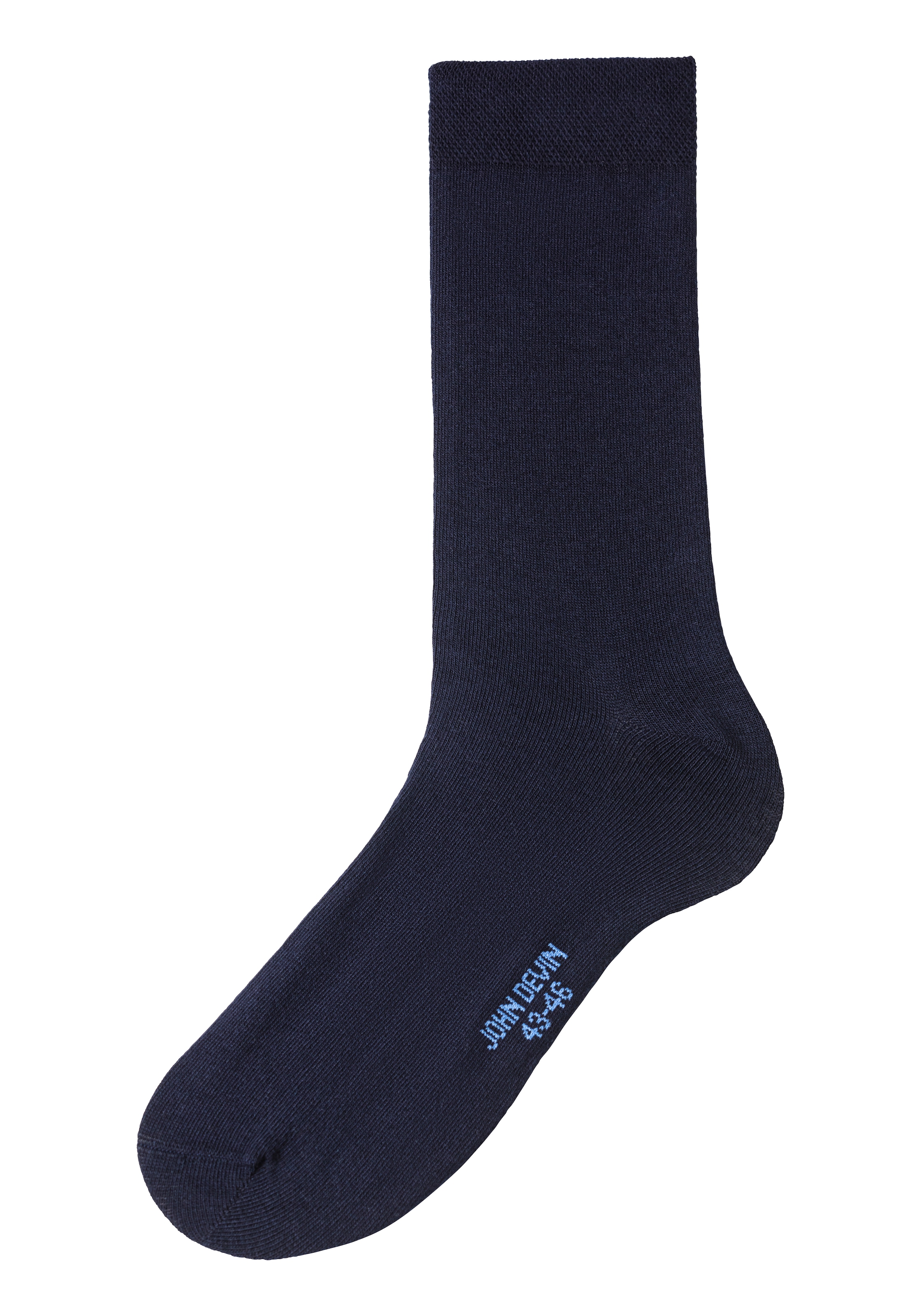 John Devin Businesssocken, (Packung, 6 Paar), lange Form, wertig in Box verpackt