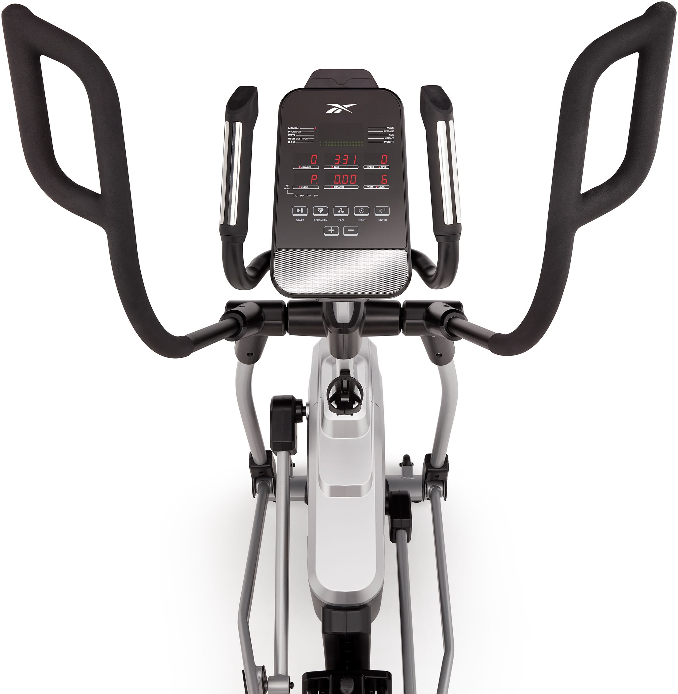 Reebok Ellipsentrainer-Ergometer »SL8.0«, (mit Tablet-Halterung und integr. Pulsempfänger), Schwungmasse ca. 9 kg, 24 Widerstandsstufen