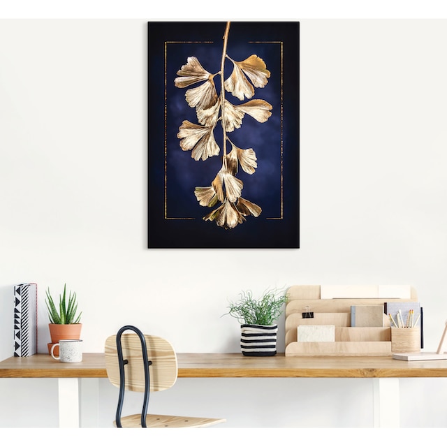 Artland Wandbild »Goldener Gingko«, Blätterbilder, (1 St.), als Alubild,  Leinwandbild, Wandaufkleber oder Poster in versch. Grössen online kaufen |  Jelmoli-Versand