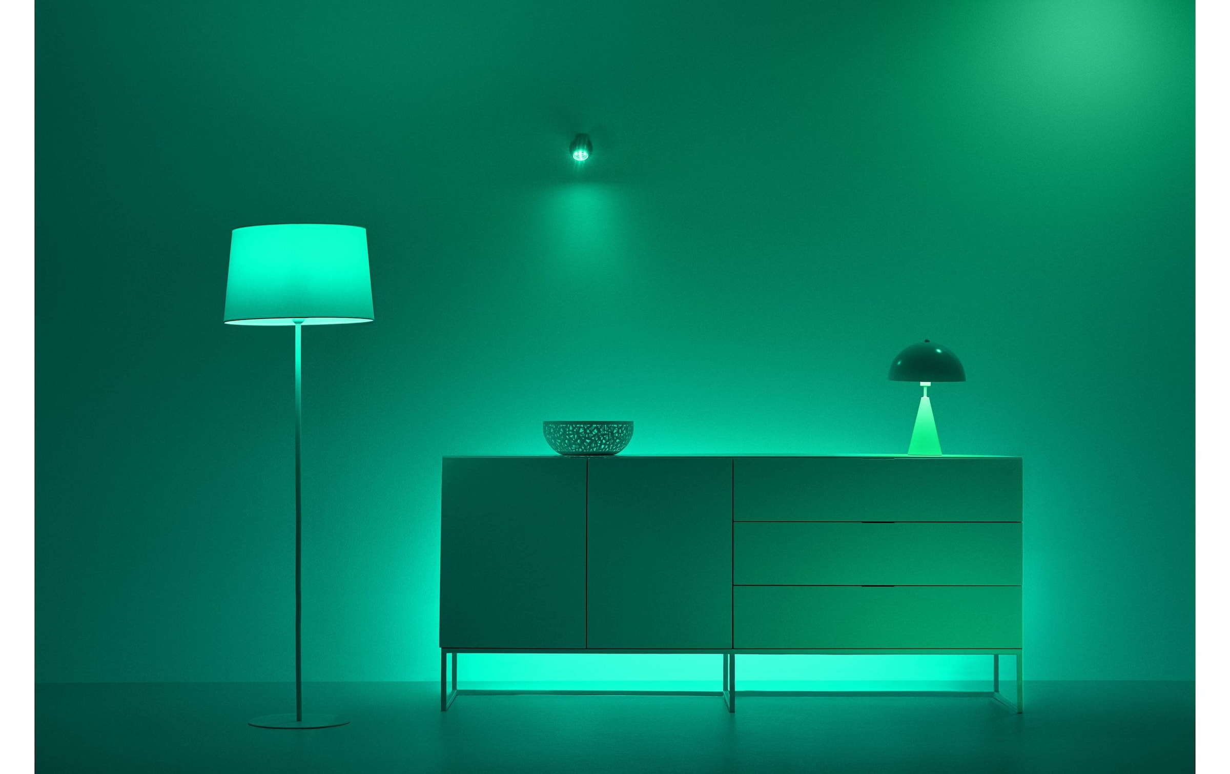 WiZ LED-Leuchtmittel »18.5W(150W) E27 A80 Tunable White&Color«, E27, Farbwechsler