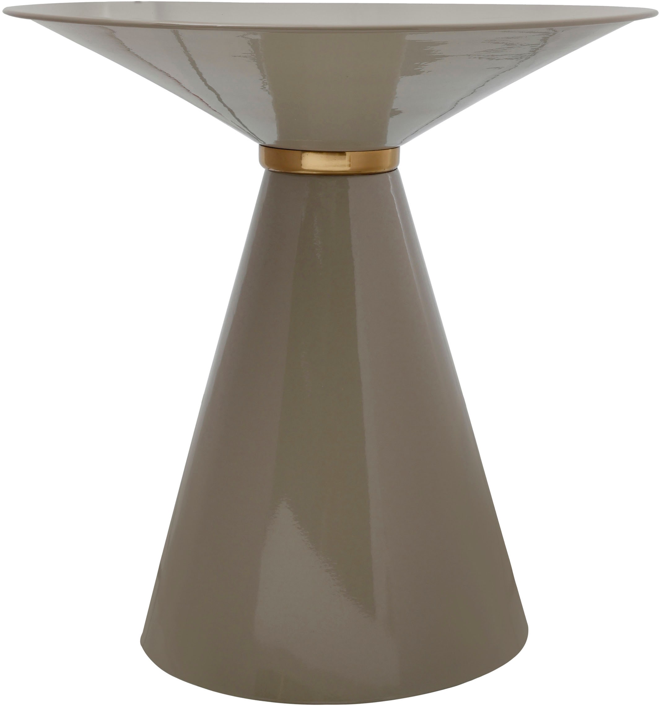 Kayoom Beistelltisch »Art Deco 325, Abstelltisch aus Metall,funktional und stabil«, (1 St.), Dekorativ, glanzvolle Lackierung, stilvolles Gestell