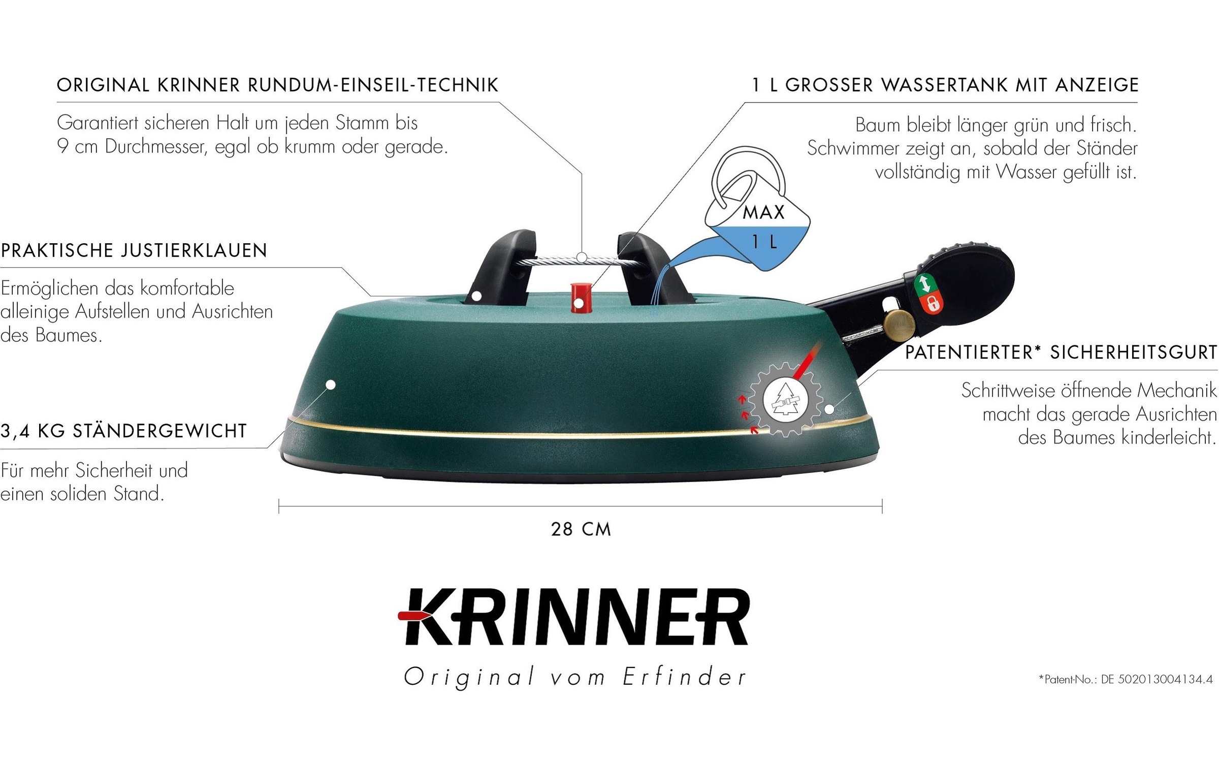 Krinner Christbaumständer »für Höhe 2m«