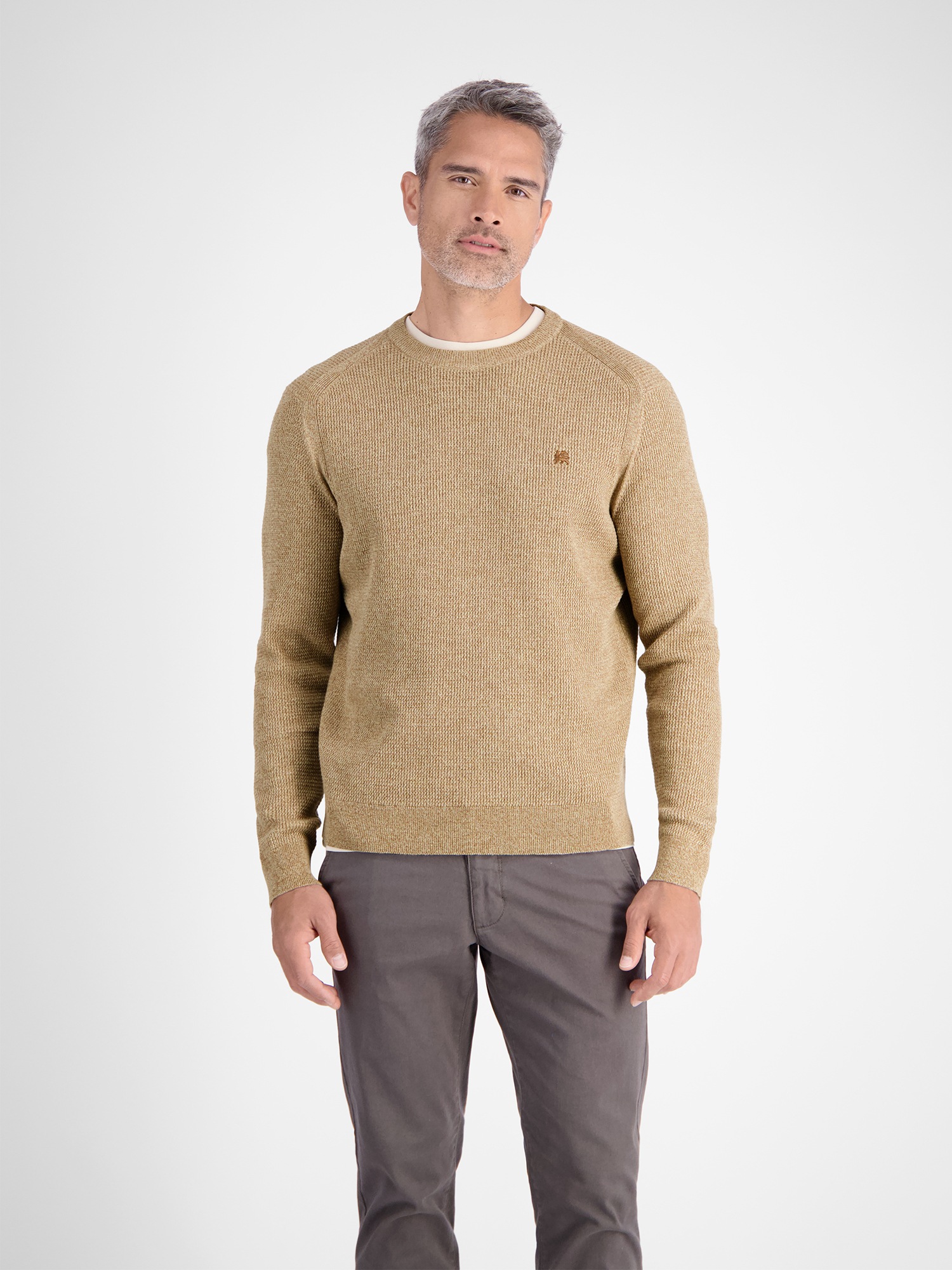 LERROS Strickpullover »LERROS Herren Strickpullover in Strukturqualität«