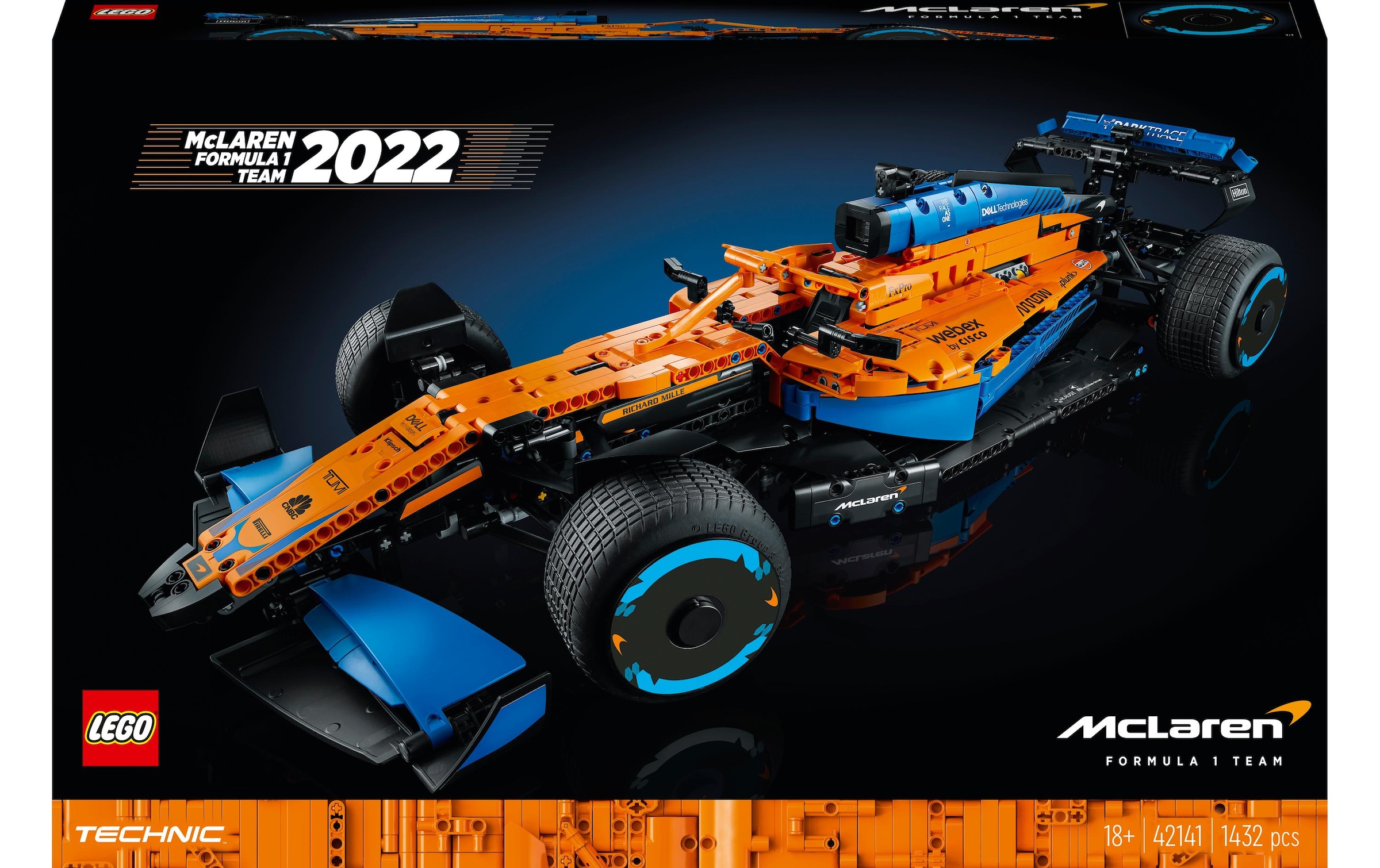 LEGO® Spielbausteine »McLaren Formel 1 Rennen«, (1432 St.)