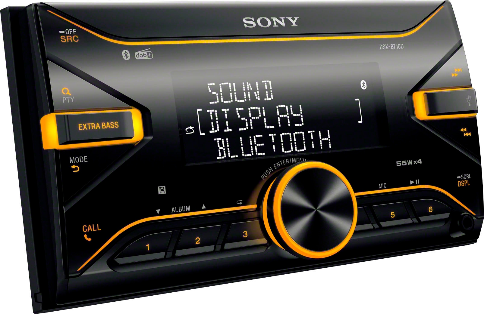 ➥ Sony Autoradio »DSXB710KIT«, (Bluetooth Digitalradio (DAB+)-FM-Tuner 55  W) gleich shoppen
