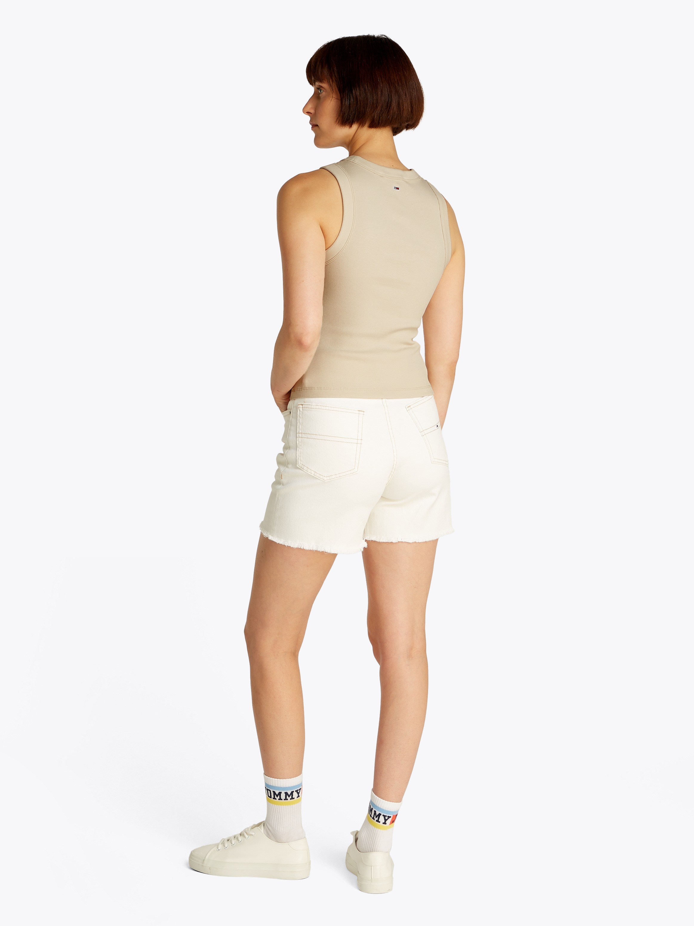 Tommy Jeans Tanktop »TJW SLIM SH TJ BUBBLE TANK«, mit Logodruck