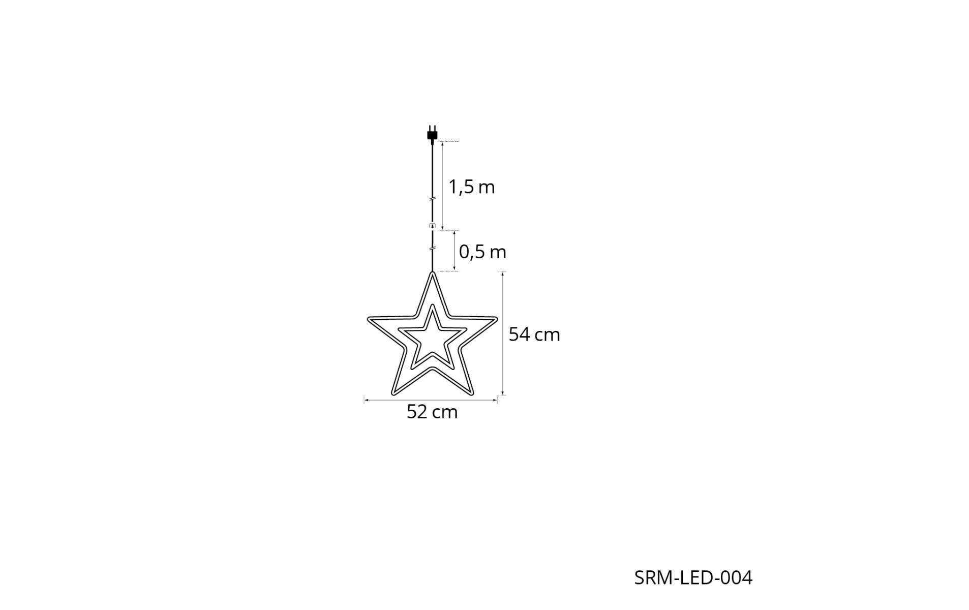 STT LED Stern »Double Star,«