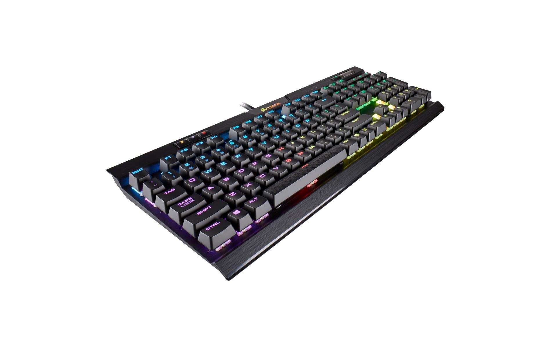 Corsair Gaming-Tastatur »K70 RGB MK,2 Rapidfire Cherry MX Speed«, (Ziffernblock)
