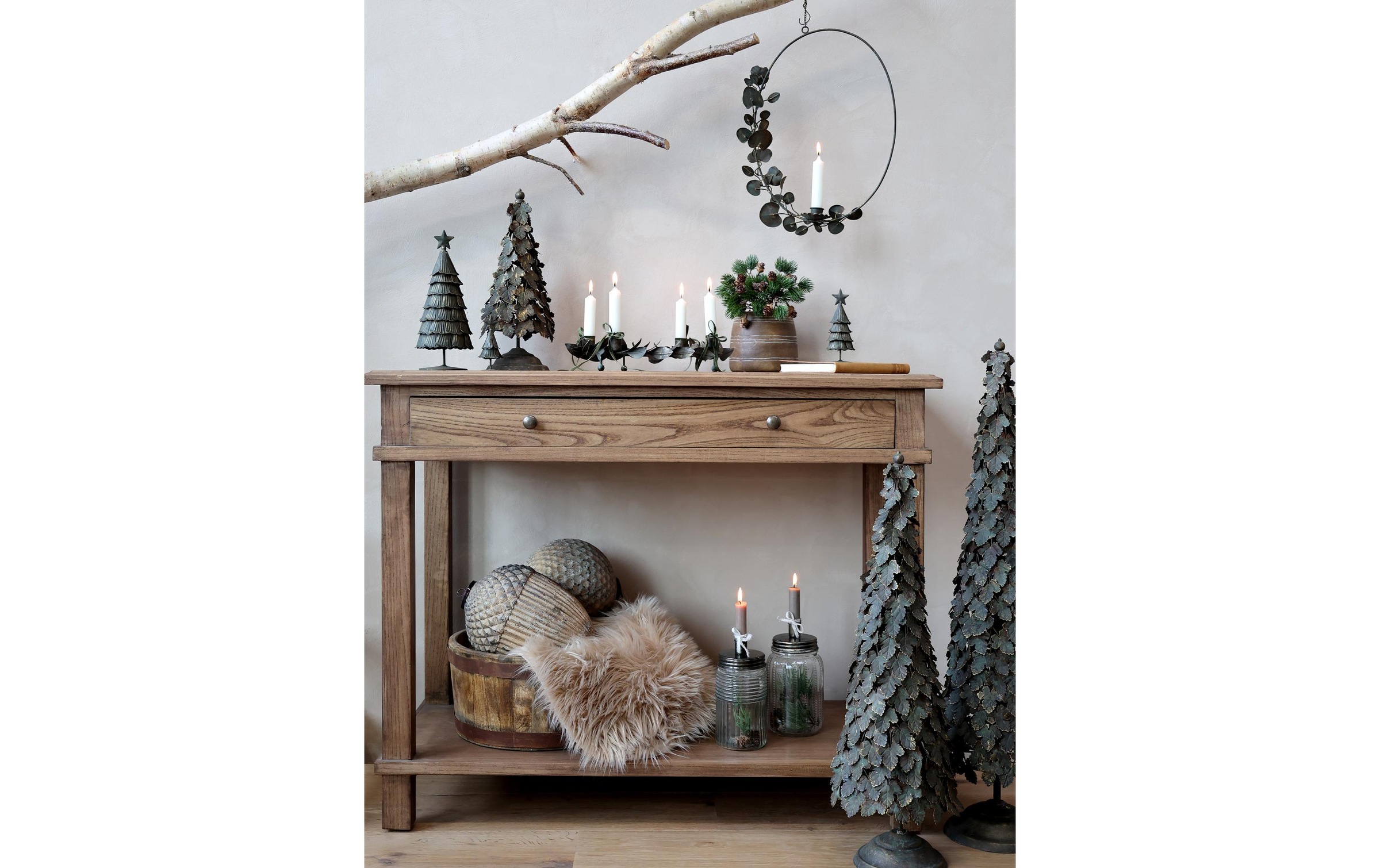 Chic Living Weihnachtsfigur »Weihnachtsbaum aus Eisen und« |  Jelmoli-Versand Online Shop