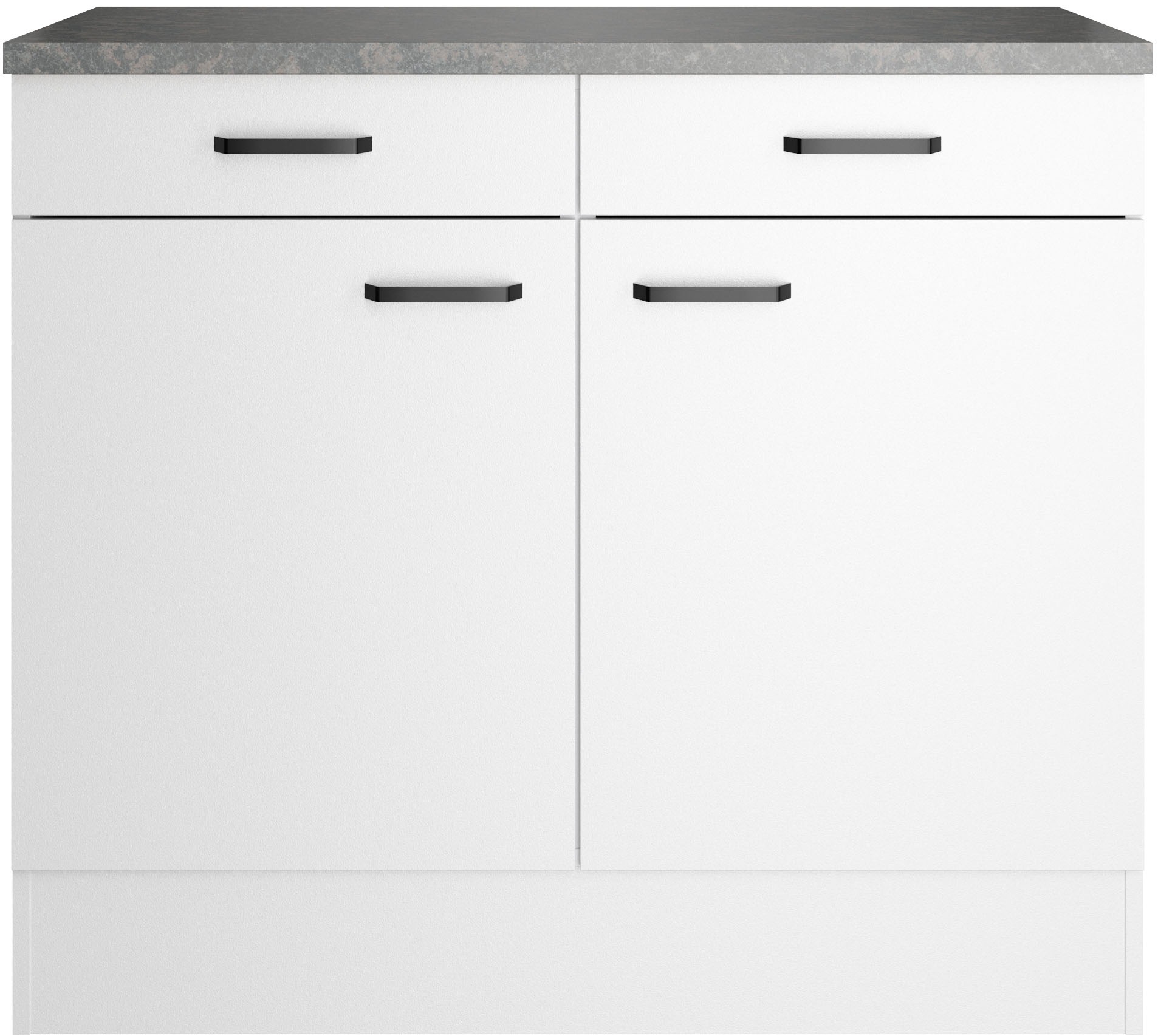 OPTIFIT Unterschrank "OPTImulti" Breite 100 cm, Tiefe 60 cm, mit 2 Türen, 2 Schubkästen, 1 Einlegeboden