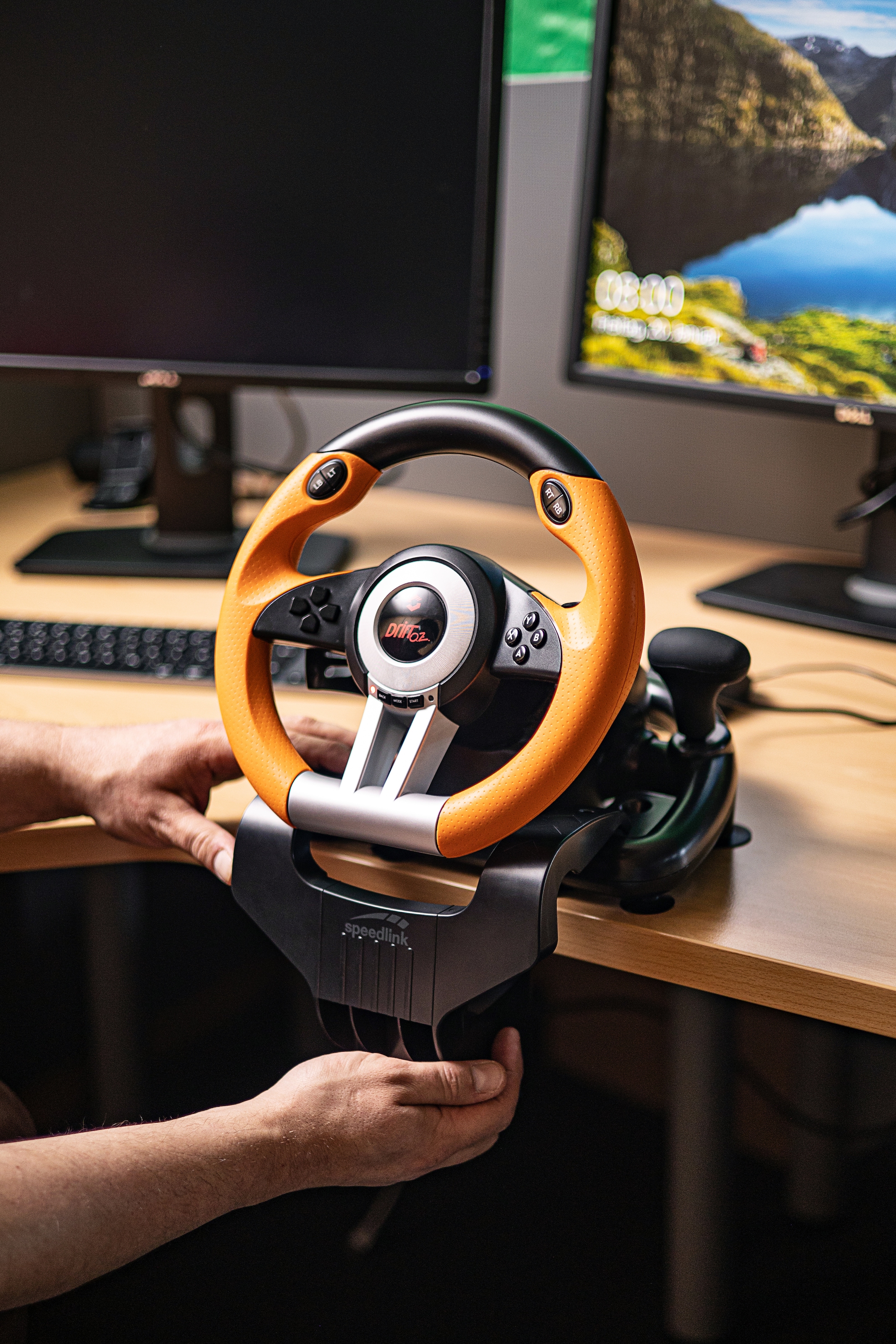 Speedlink Lenkeradapter »Table Mount Tischhalterung«, für DRIFT O.Z und TRAILBLAZER Racing Wheel