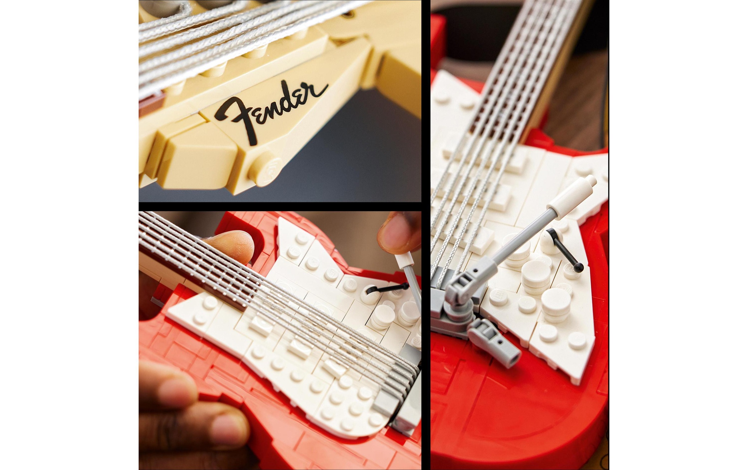 LEGO® Spielbausteine »Fender Stratocaster 2«, (1074 St.)