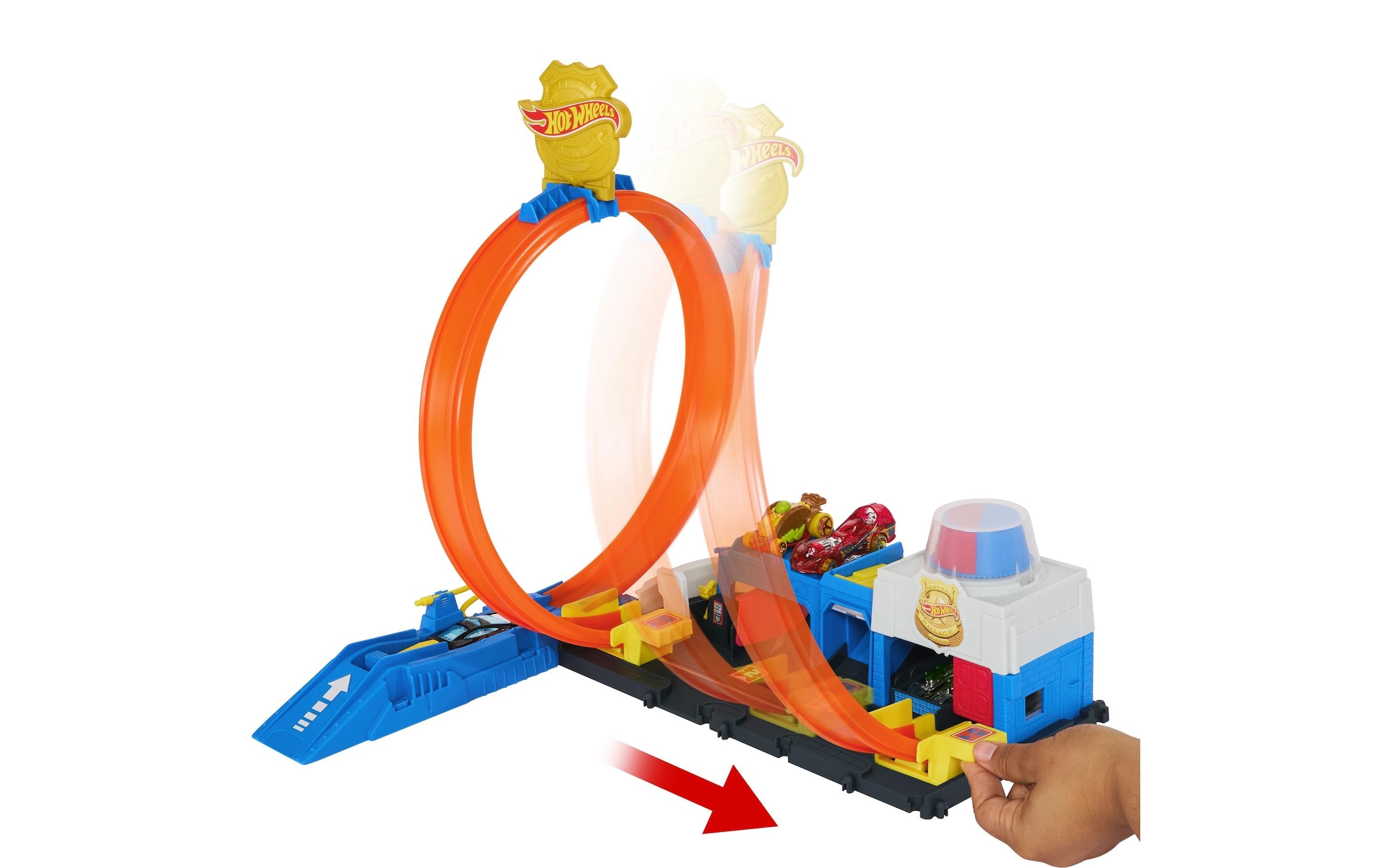 Hot Wheels Spielzeug-Auto »Hot Wheels City Super Polizeistation«